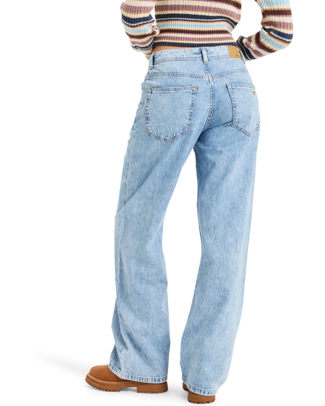 Roxy Straight-Jeans "Milla Wide Leg Regular Beau" günstig online kaufen