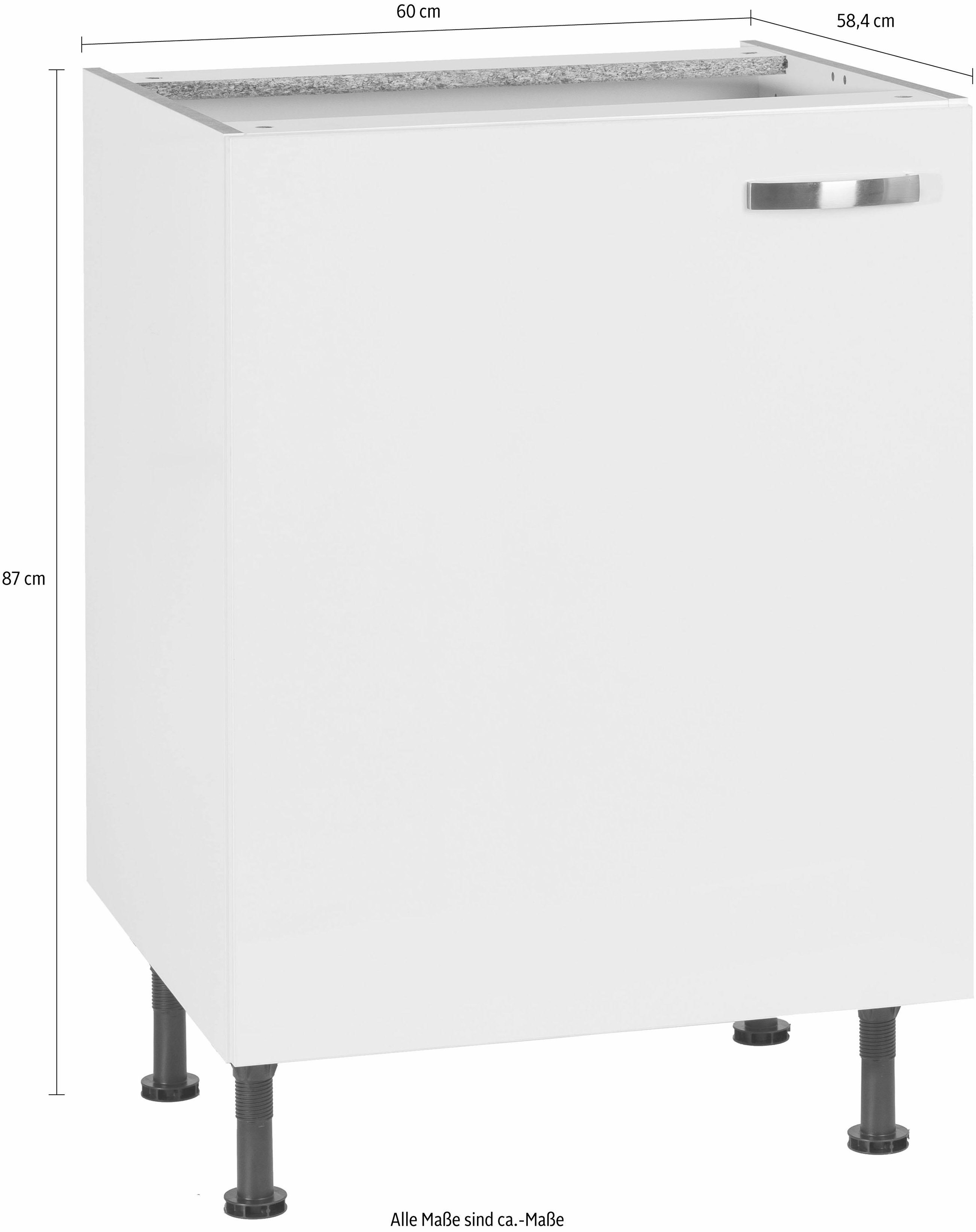 KOCHSTATION Unterschrank »KS-Cara« Breite 60 cm