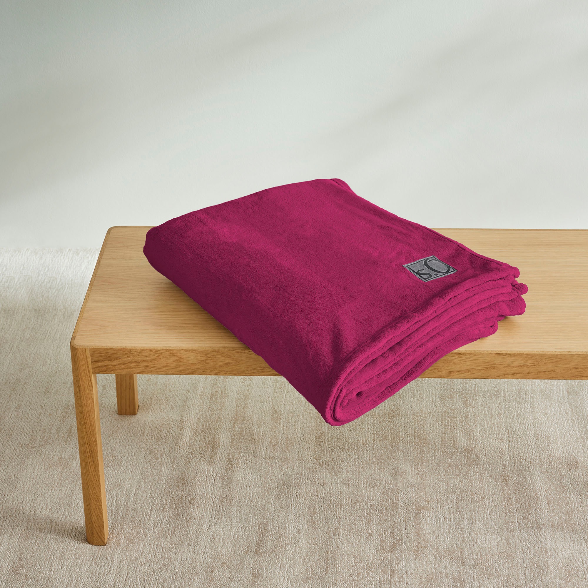 s.Oliver Wohndecke "s.Oliver Decke Kuschelsoft" 150 x 200 cm (Breite x Läng günstig online kaufen