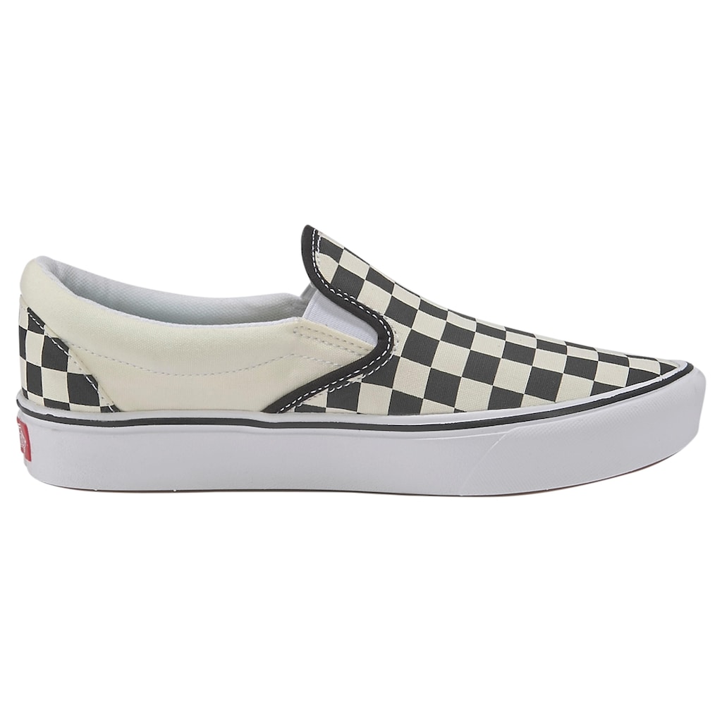 Vans Sneaker »ComfyCush Slip-On Checkerboard«, aus textilem Canvas-Material