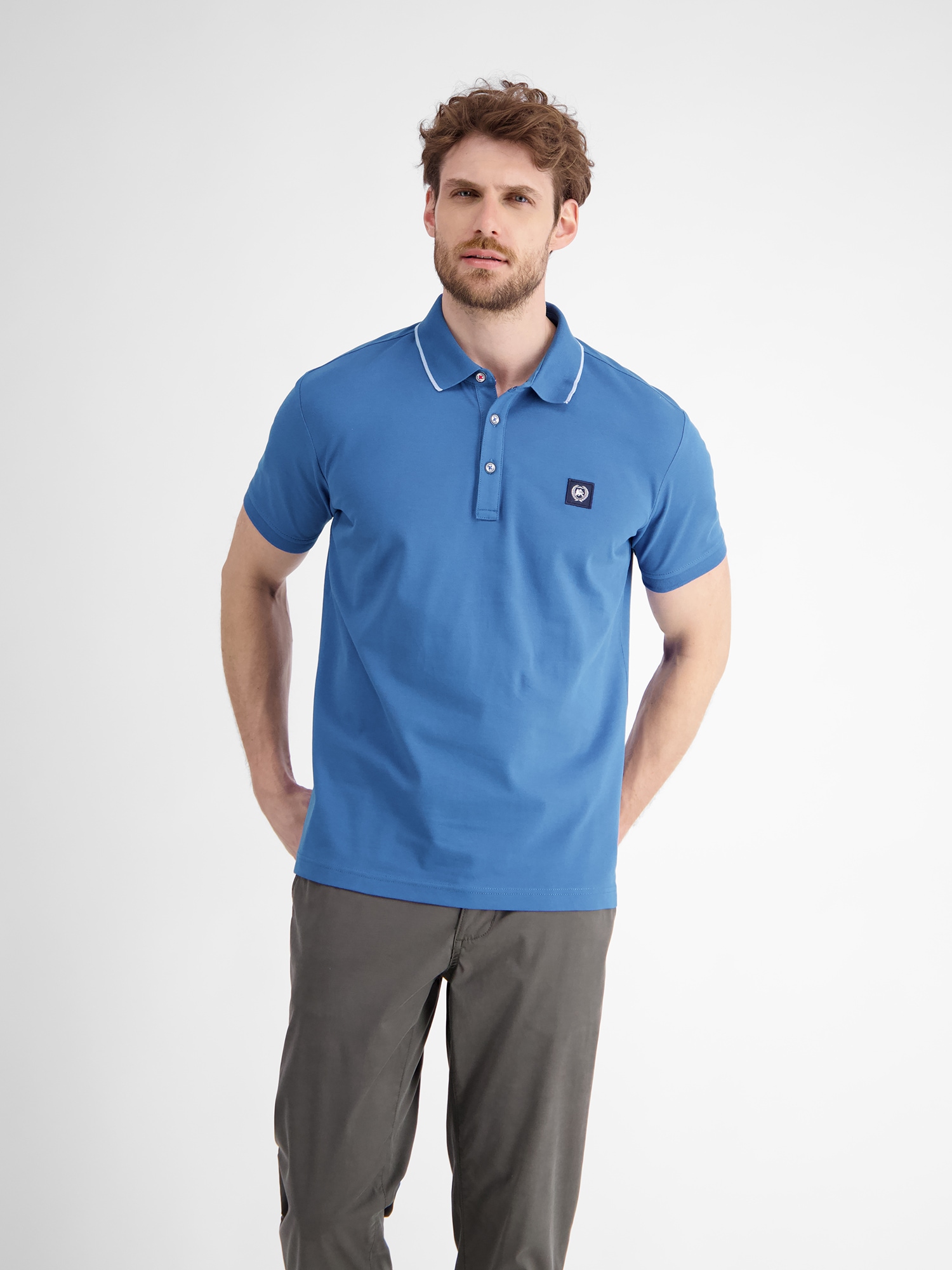 LERROS Poloshirt »LERROS Poloshirt für Herren, sportiv und bequem«