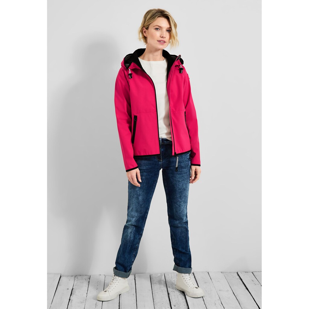 Cecil Softshelljacke, mit Kapuze