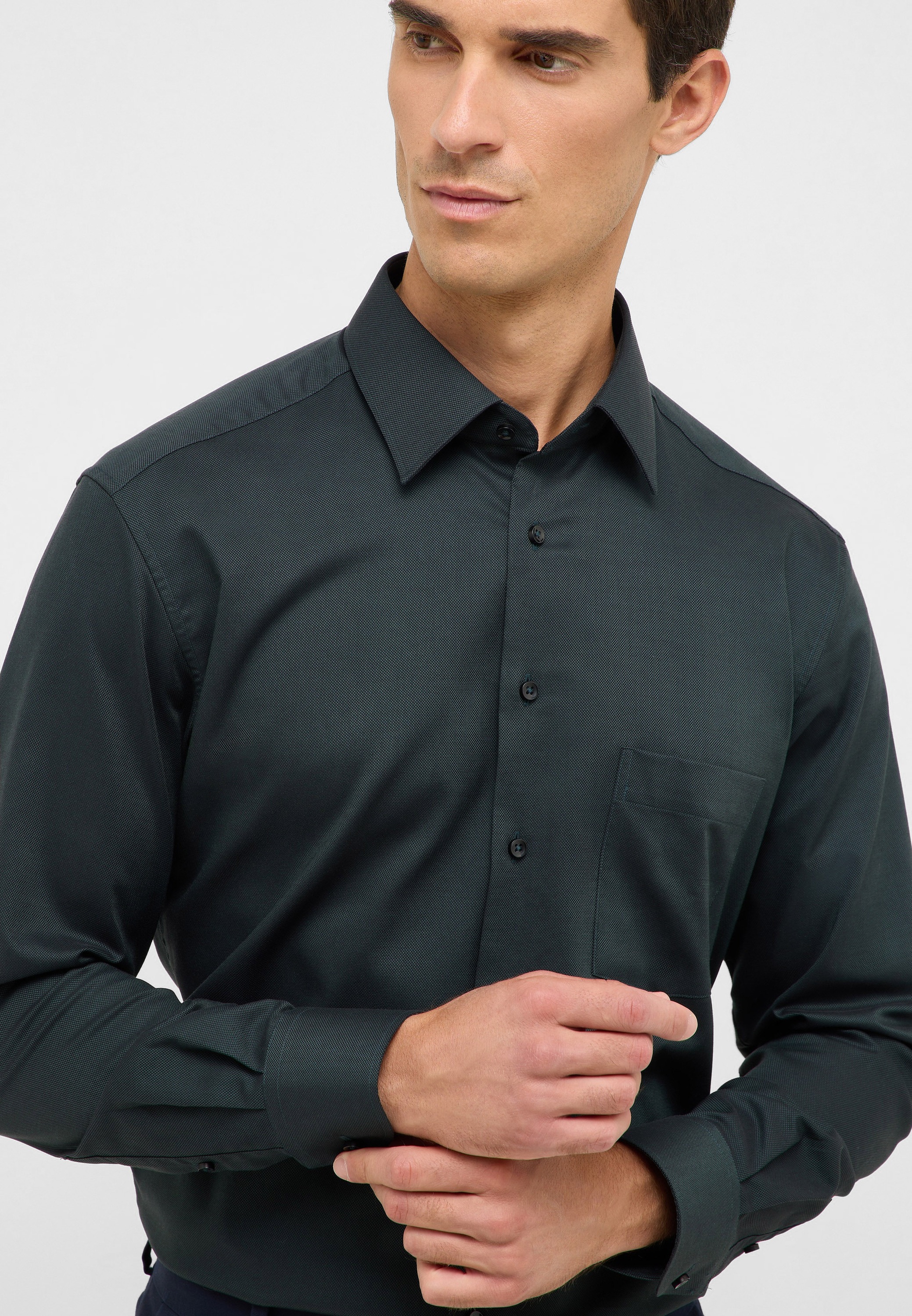 Thumbnail - Eterna Langarmhemd "MODERN FIT", NON IRON (bügelfrei)