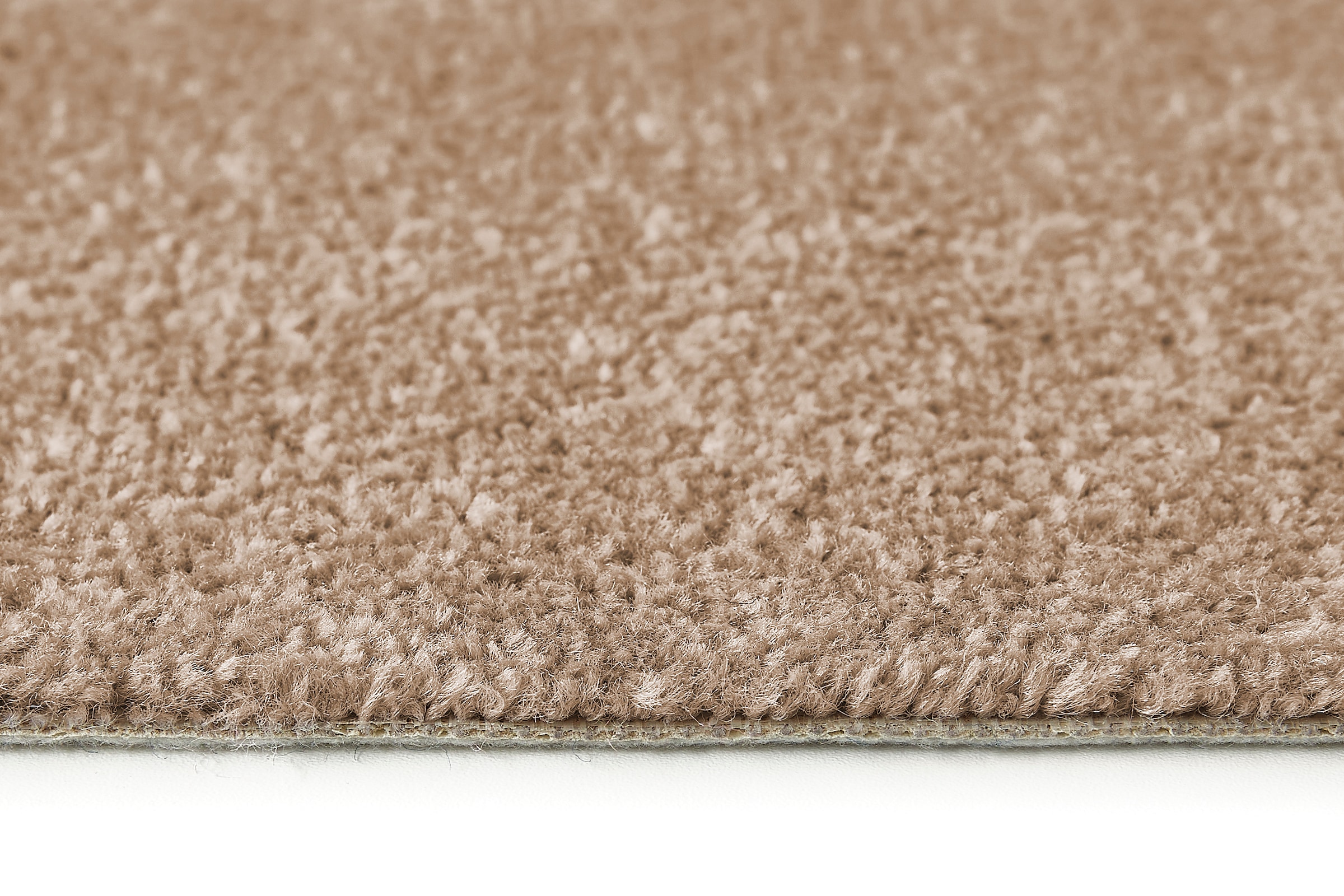my home Teppichboden »Isabella, Velours, Made in Netherlands«, rechteckig, 0,85 mm Höhe, Breite 400 cm, Uni Farben, weich, pflegeleicht, strapazierfähig