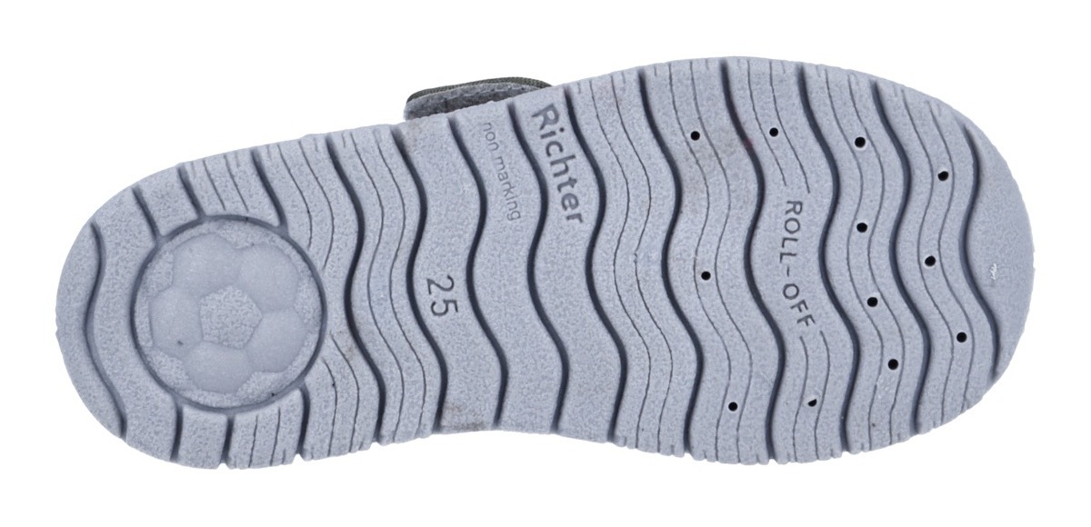 Richter Hausschuh »Mailo«  Klettschuh, Kindergartenschuh, Größenschablone zum Download, mit WMS