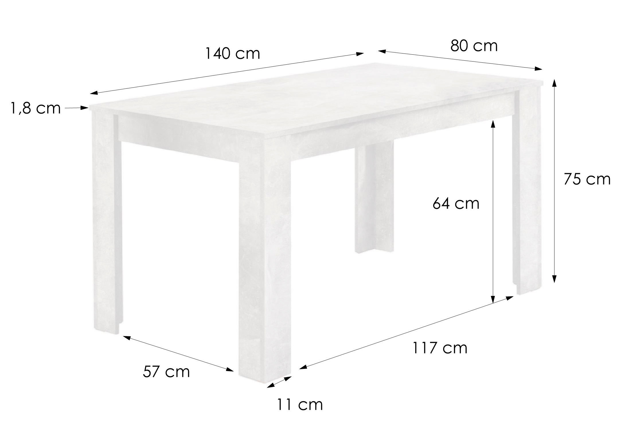 byLIVING Esstisch "Nepal", Breite 80/ 90/ 120 oder 140 cm, verschiedene Aus günstig online kaufen