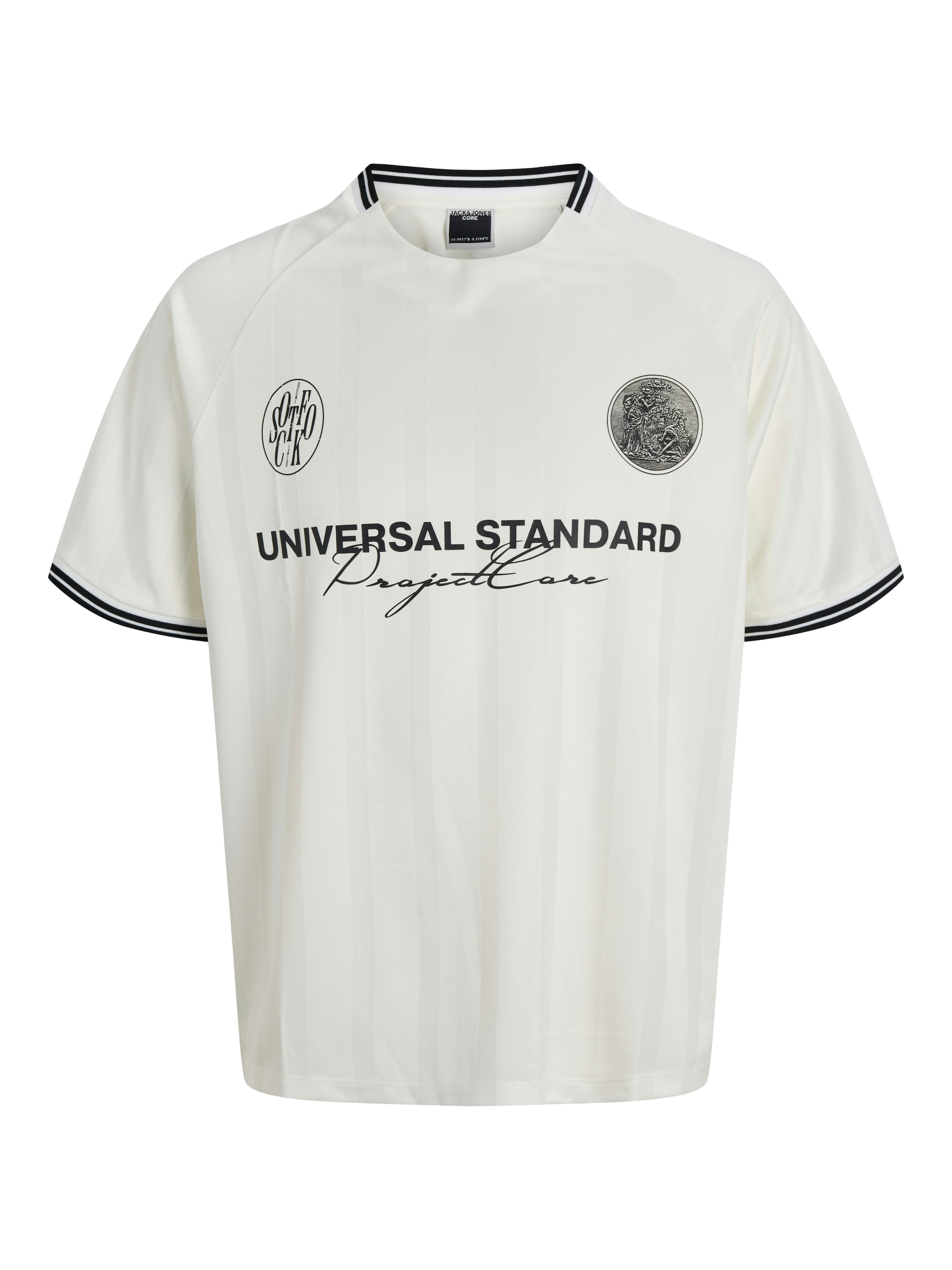 Jack & Jones Trainingsshirt »JCOCOVER RETRO FOOTBALL TEE SS LN«