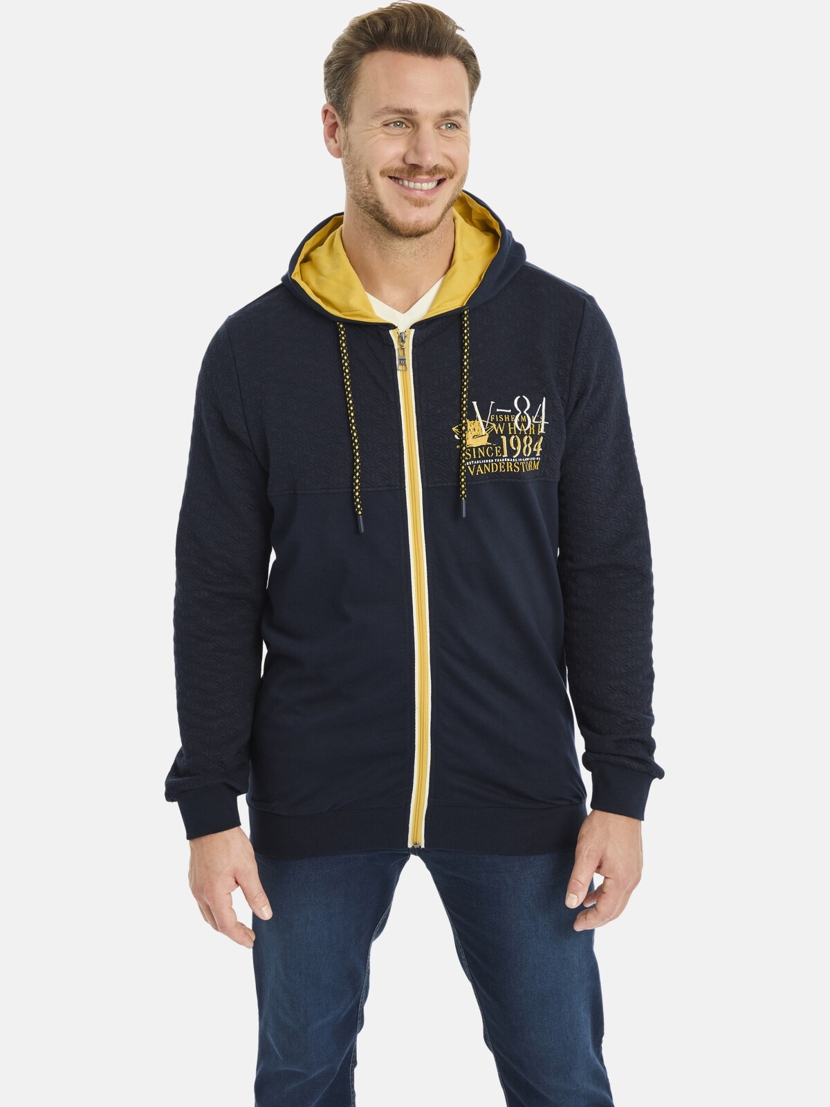 Jan Vanderstorm Kapuzensweatjacke "Sweatjacke DAGOMAR" günstig online kaufen