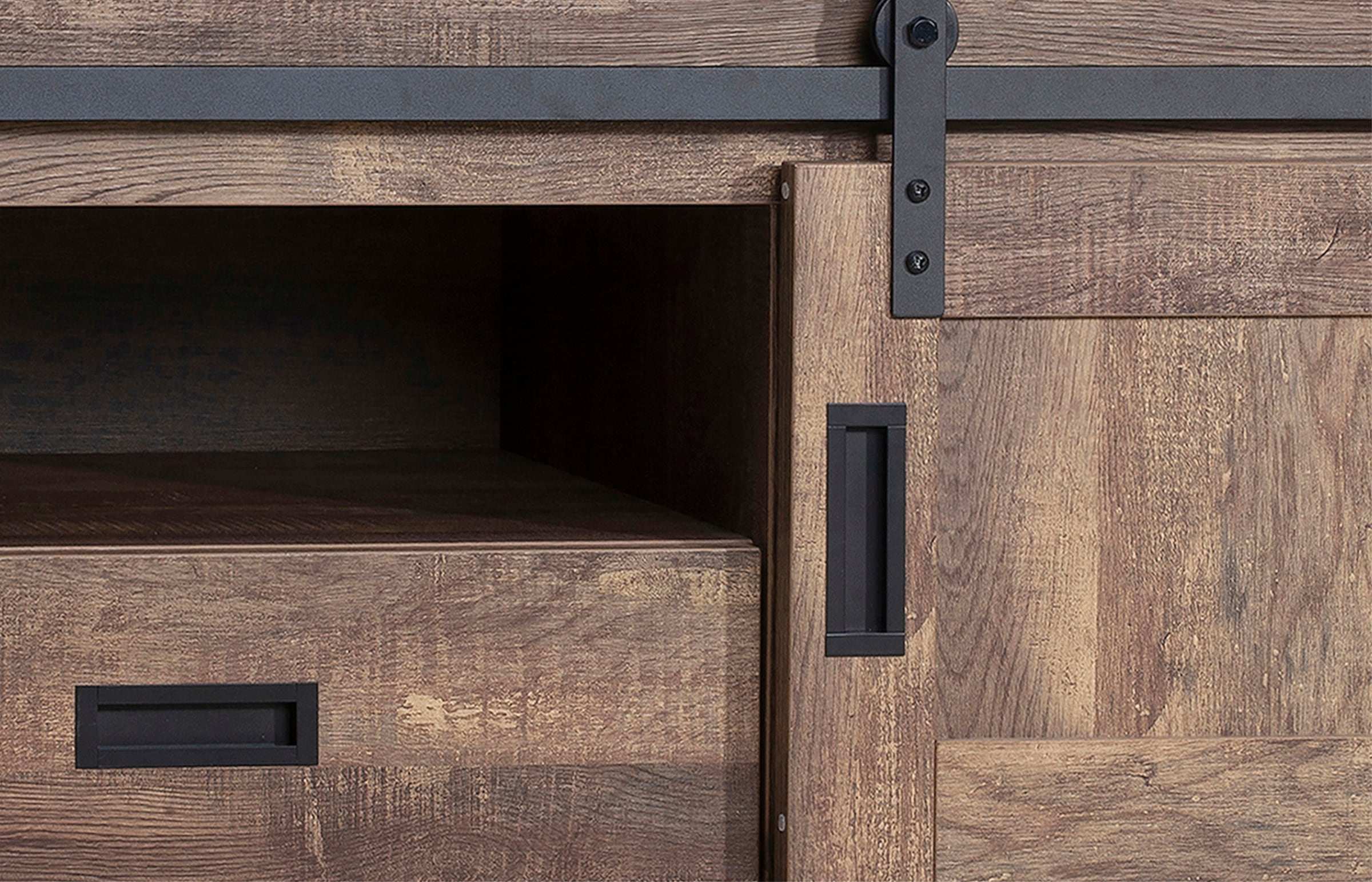 OMG Design TV-Schrank »Stanley Lowboard«, mit Schiebetür, Breite 120 cm, in zwei Breiten