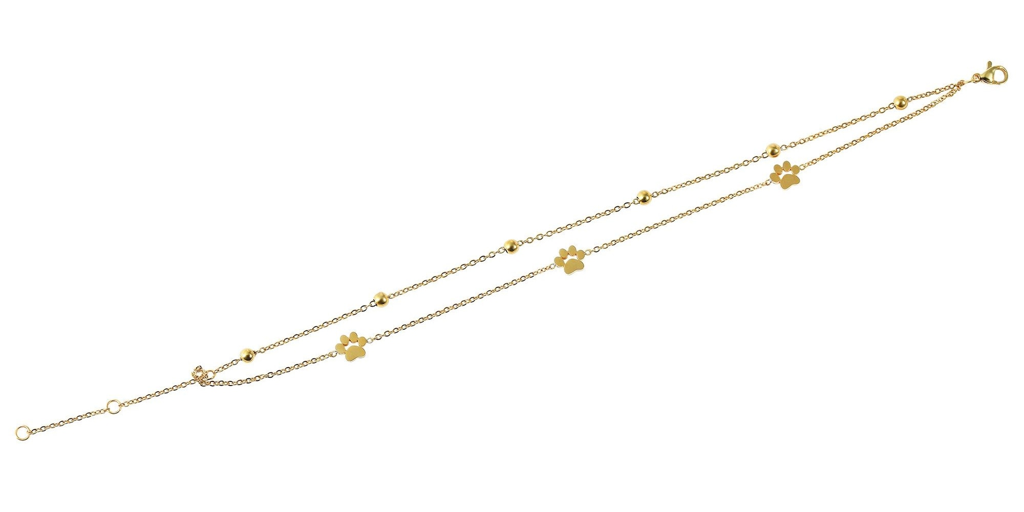 Adelia´s Fußkette »Damen Fußkettchen – aus Edelstahl« Zum Verschenken – passend für viele Anlässe