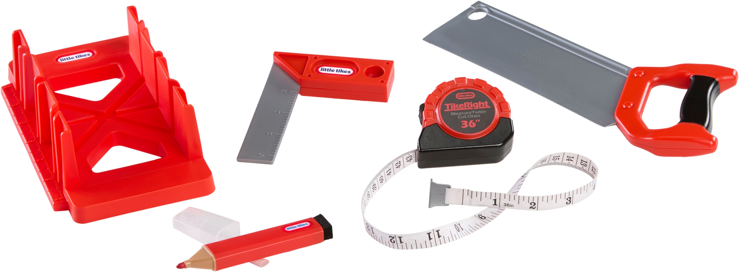 Little Tikes® Kinder-Werkzeug-Set »Creative Construction - Mess- und Schneideset«