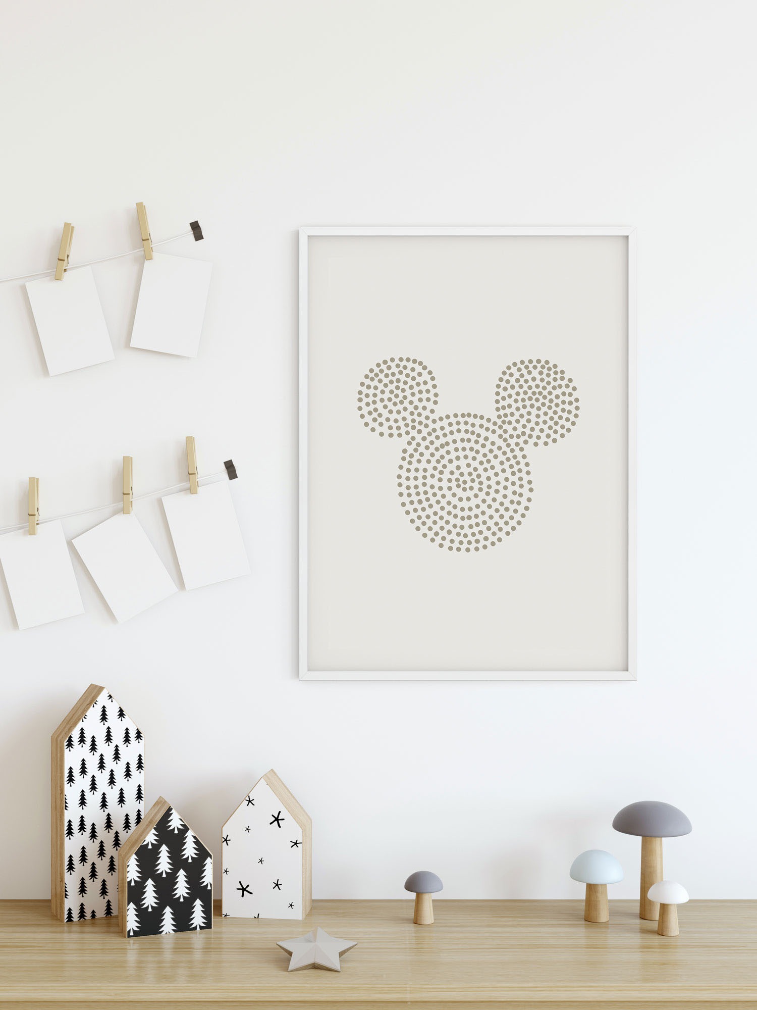 Komar Bild "Mickey´s Score" Disney 1 Stk. tlg. Wandbild zur Dekoration im K günstig online kaufen