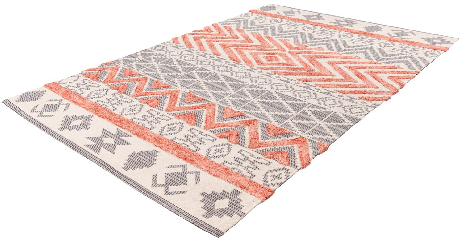 Thumbnail - Arte Espina Teppich "Ethnie 100" rechteckig 10 mm Höhe 3D-Design, Kurzflorteppich, Ethno-Design