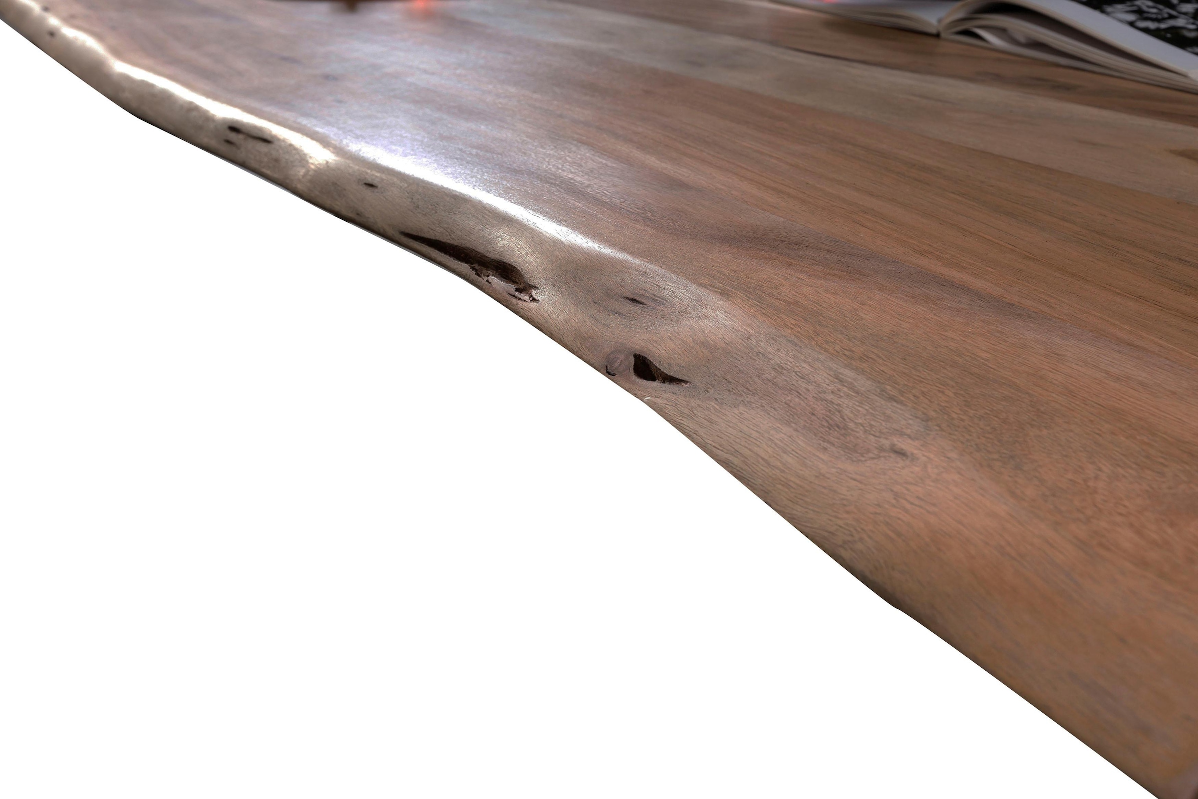 SIT Esstisch »Tops&Tables«, Tischplatte aus Akazie mit Baumkante wie gewachsen