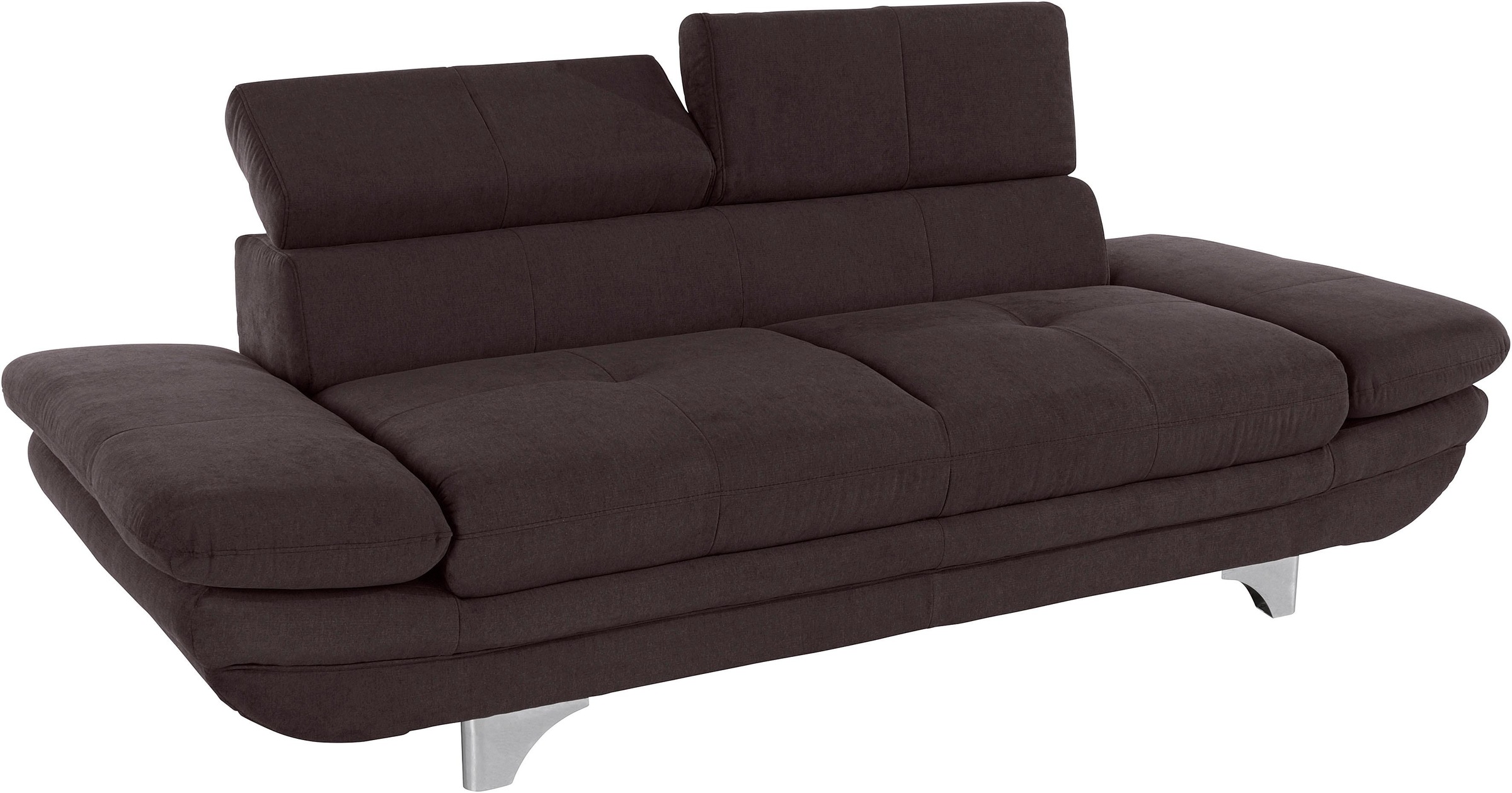 COTTA 2-Sitzer »Enterprise«, Big-Sofa, mit Armteilverstellung & Kopfteilverstellung