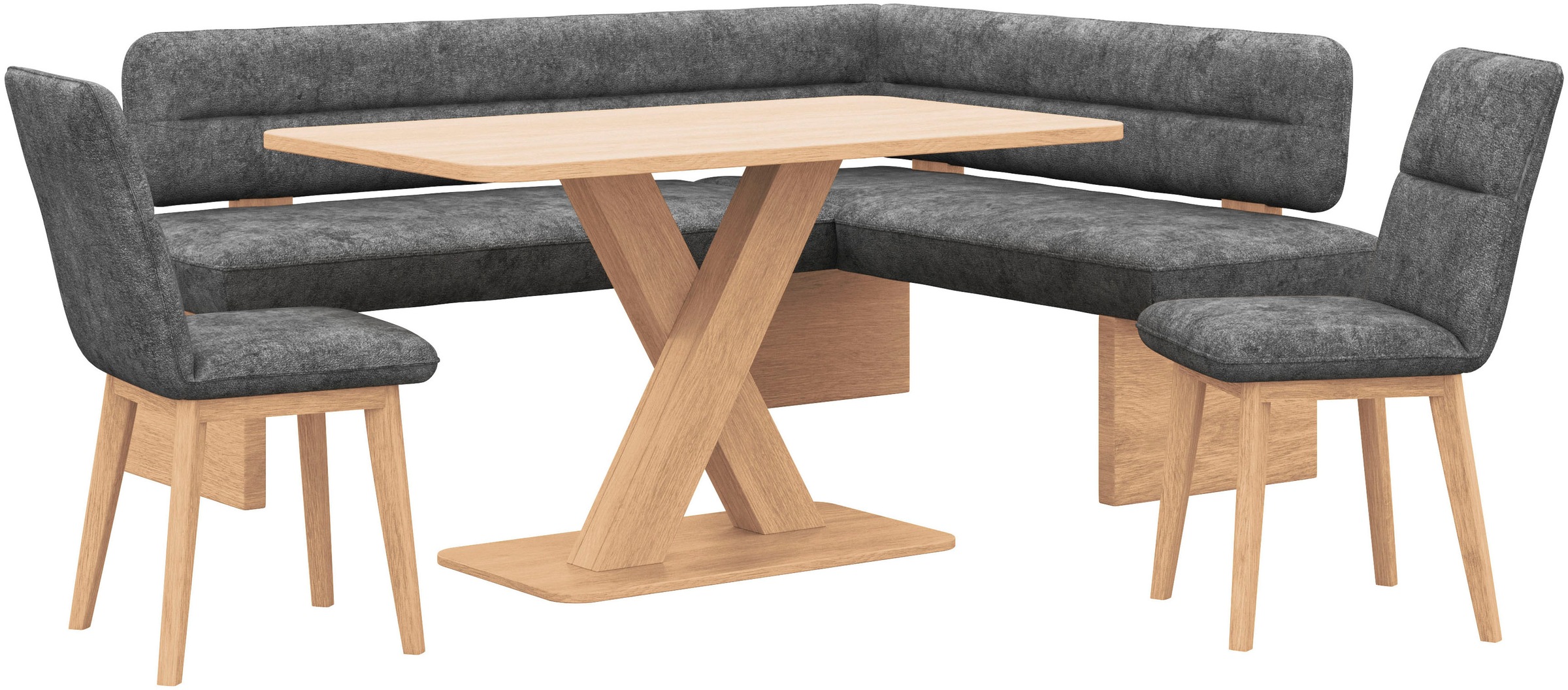 Home affaire Eckbankgruppe "Louise + Miles Essecke Sitzgruppe Eckbank Küche günstig online kaufen