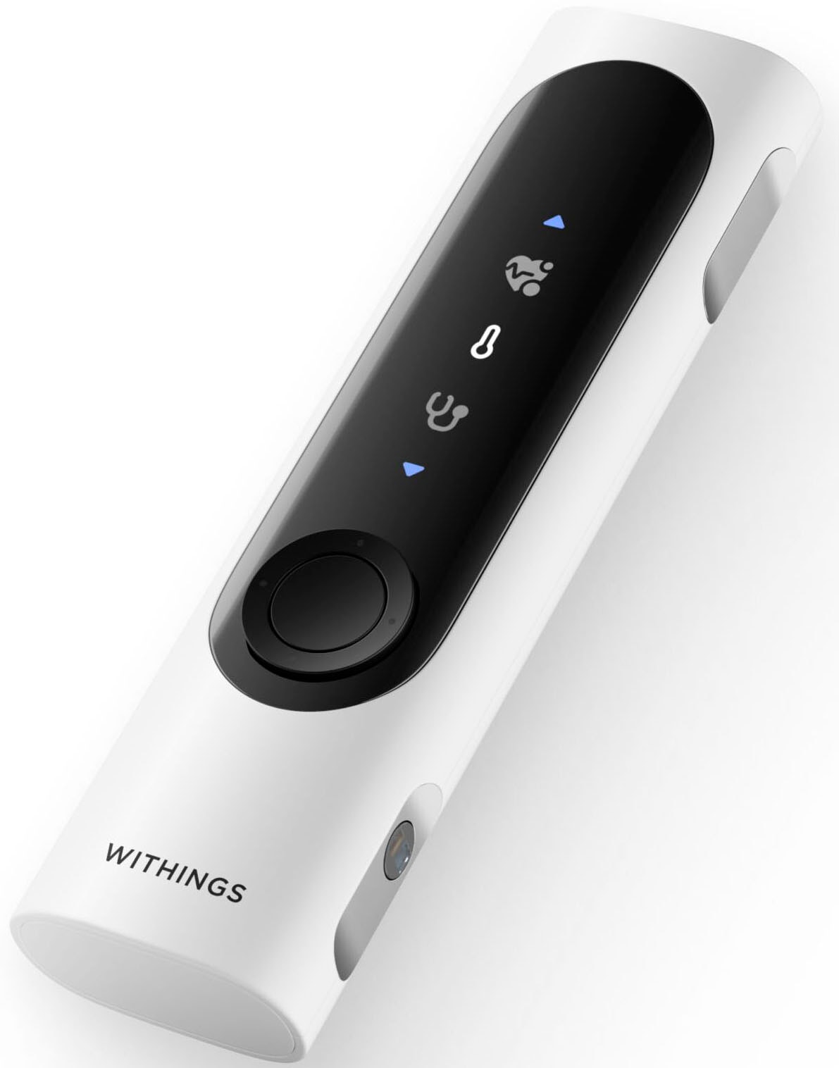 WITHINGS Fieberthermometer "»BeamO 4-in-1« Gesundheits-MultiScan mit EKG-Aufzeichnung", schwarz, Kunststoff, B:6,8cm H:17,4cm T:5,6cm,
