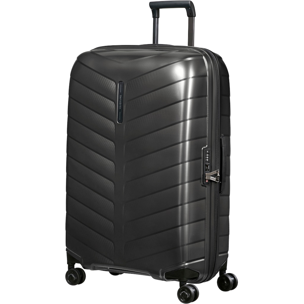 Samsonite Hartschalen-Trolley »Attrix, anthracite, 75 cm«, 4 Rollen