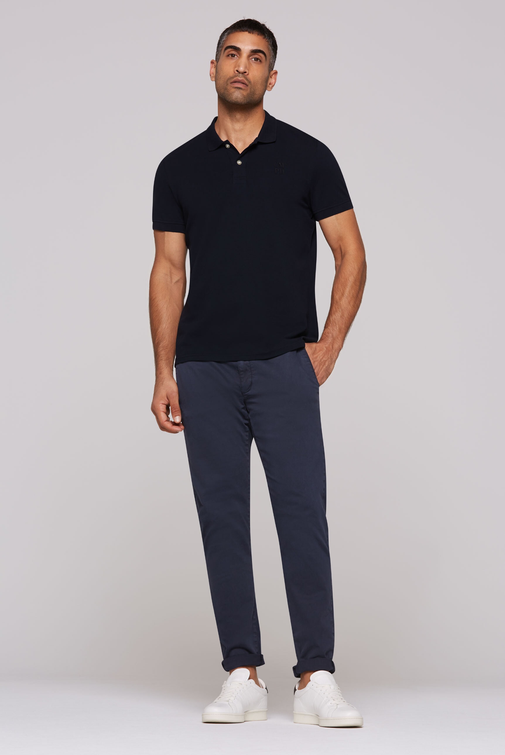 CMPD Poloshirt, aus Baumwolle
