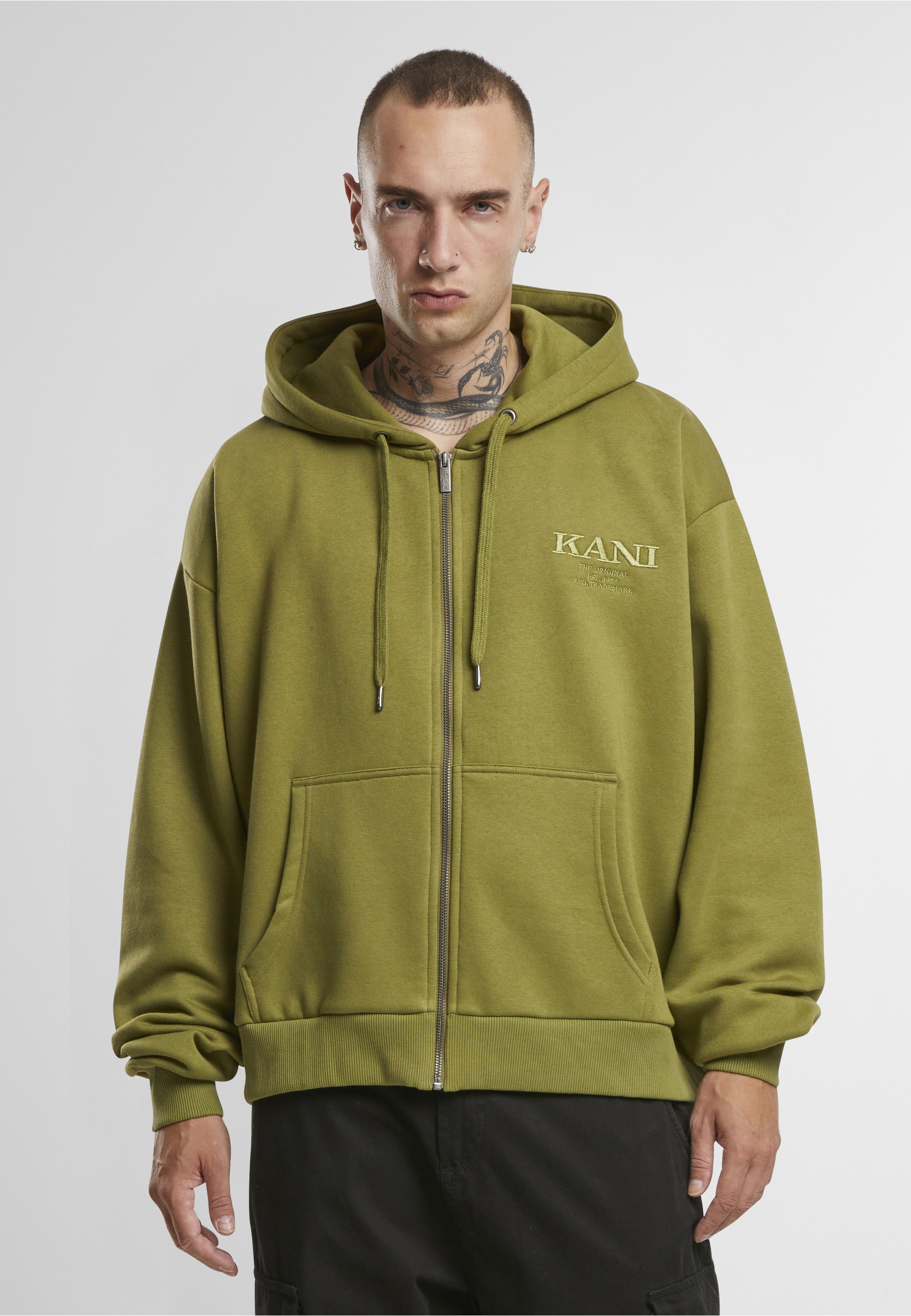 Karl Kani Kapuzenpullover »Karl Kani Karl Kani Retro Rhinestone Boxy Full Zip Hoodie« 1