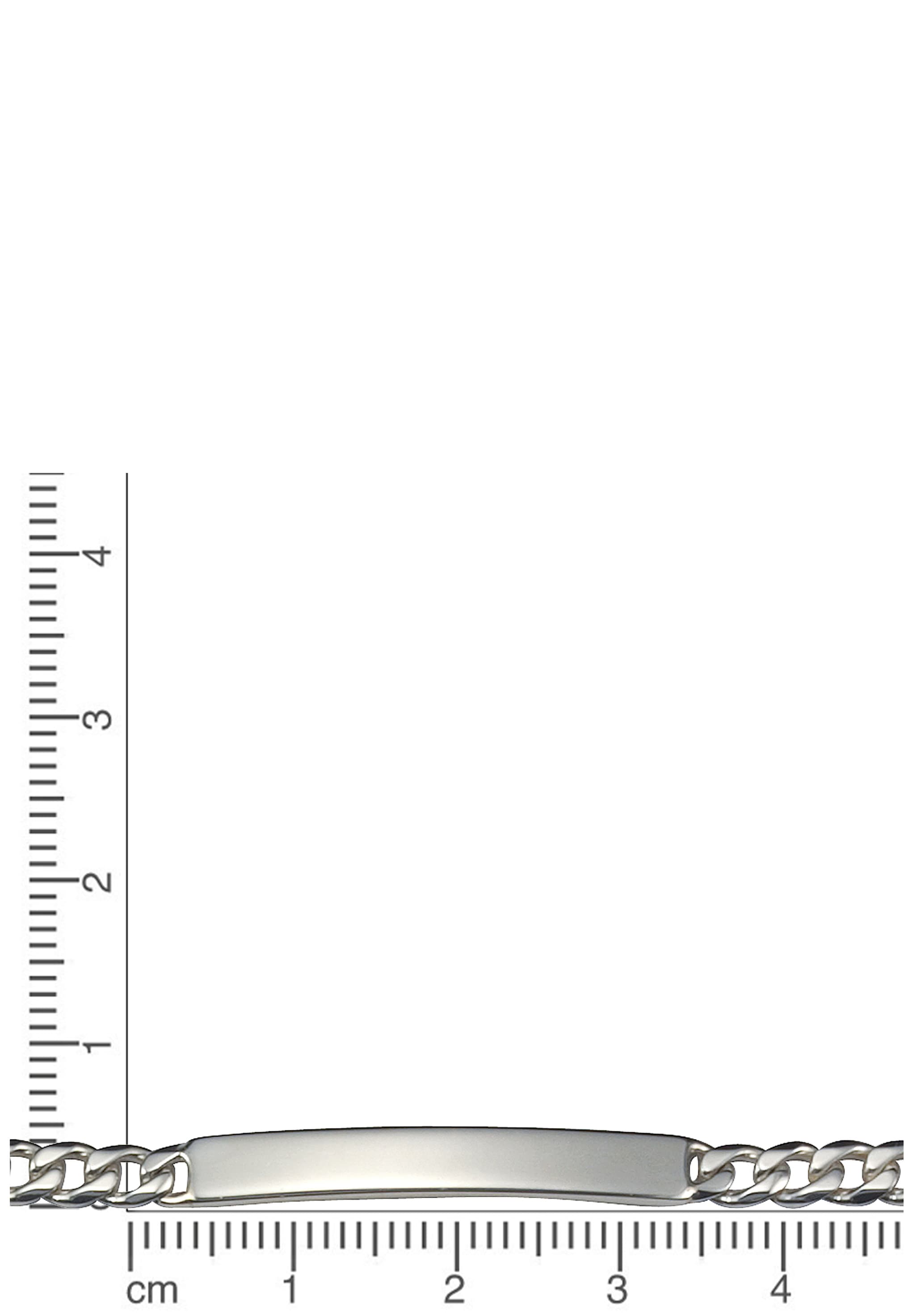 Firetti Armband mit Gravur Geburtstag Mail »Schmuck ID-Platte Taufe Panzerkette«, senden, Armkette per BAUR Geschenk kaufen | GRAVURwunsch Anlass 925 Silber für Weihnachten