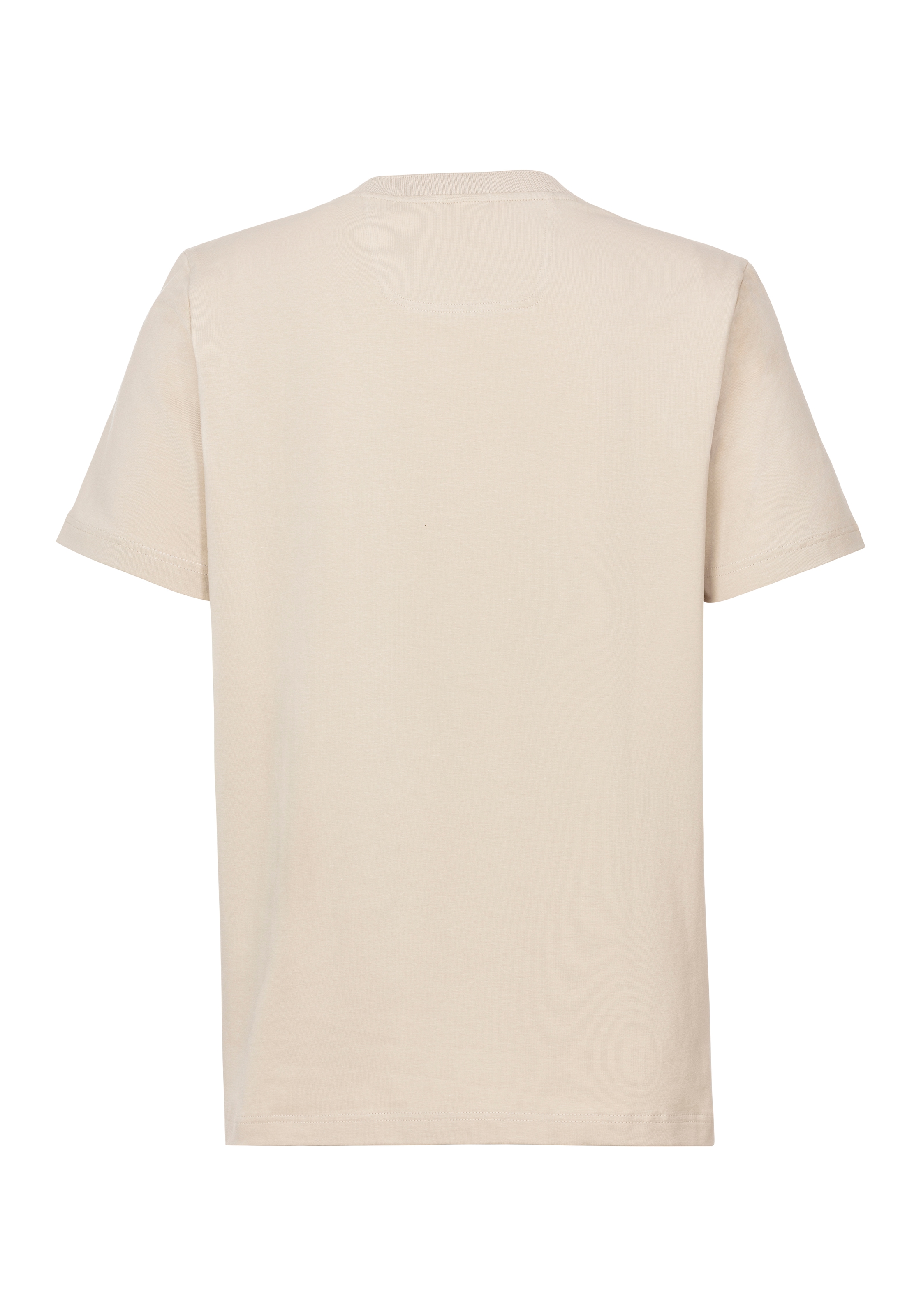 BOSS GREEN T-Shirt »Tee Rib«, mit Logo am Ausschnitt