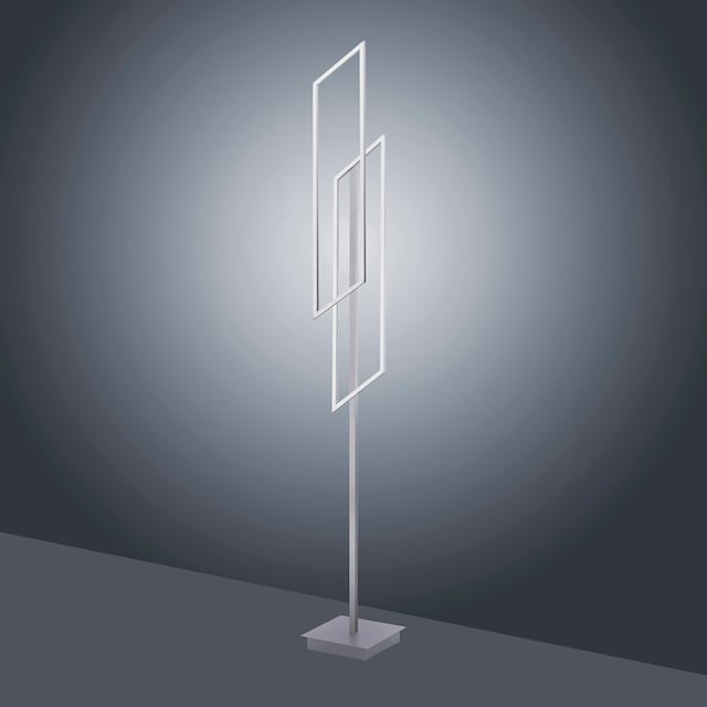 Paul Neuhaus LED Stehlampe »Inigo«, 2 flammig-flammig, Mit  Funkfernbedieung; CCT-Lichtmanagement; Dimmbar; Fußschalter | BAUR