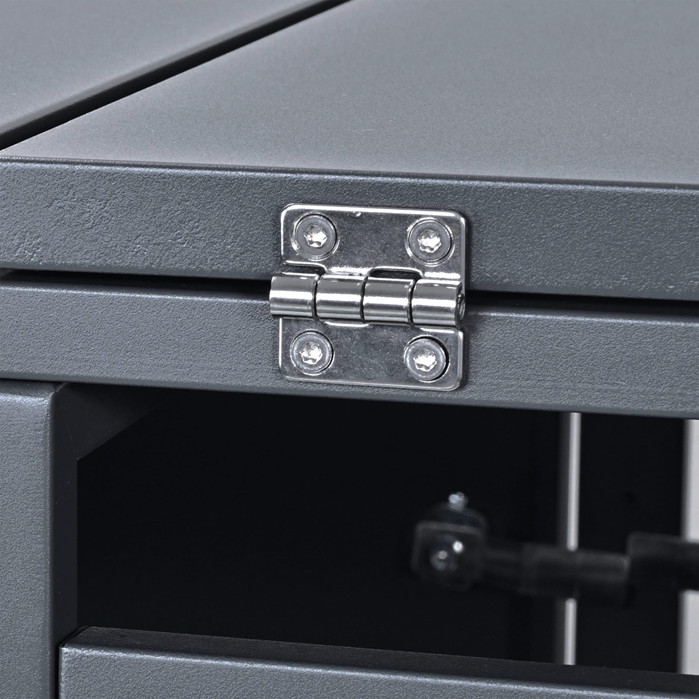 WESTMANN Mülltonnenbox »Status 3« BxTxH: 198x80x116 cm, für 3x240 L Mülltonnen