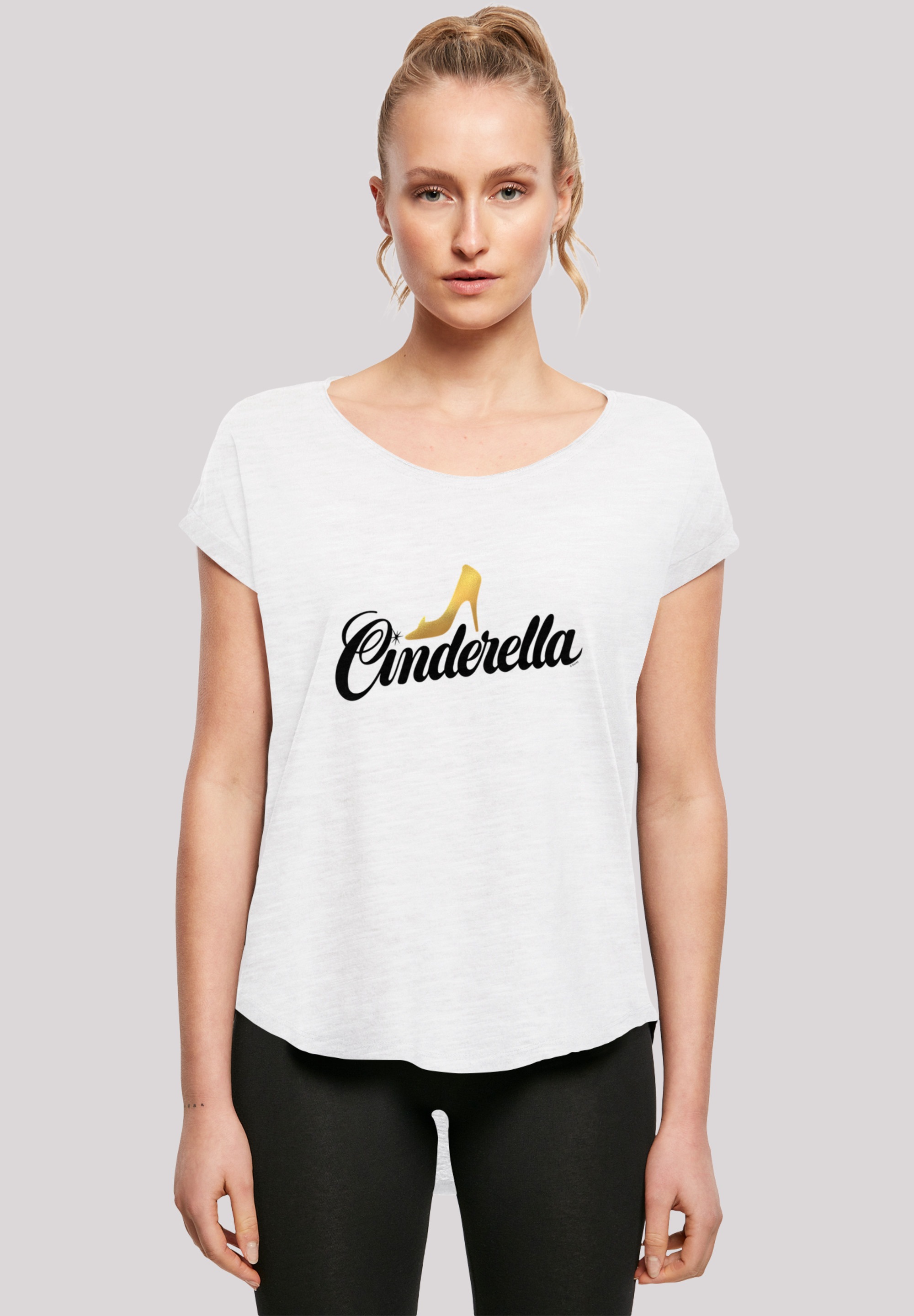 F4NT4STIC T-Shirt "Cinderella Aschenputtel Shoe Logo", Print günstig online kaufen