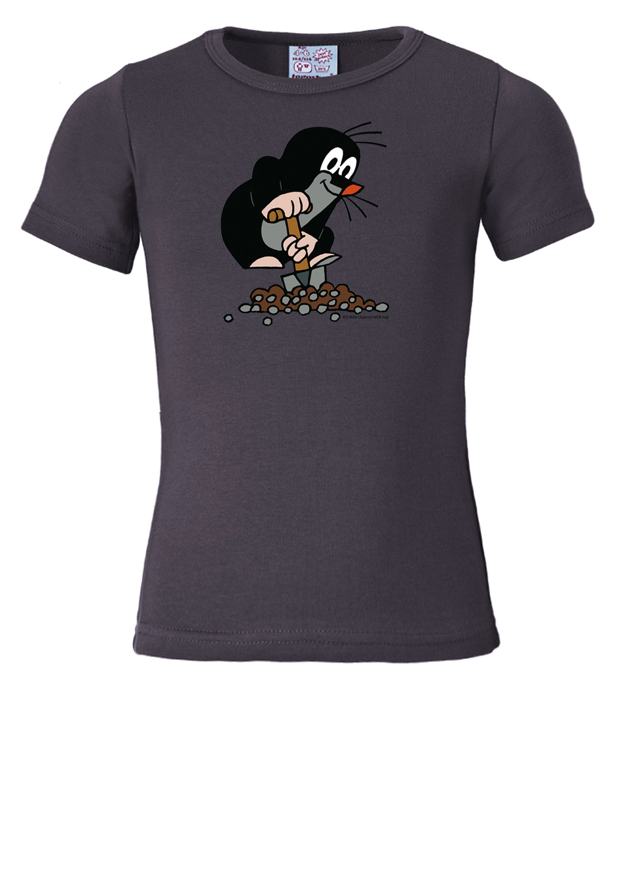 LOGOSHIRT T-Shirt »Der kleine Maulwurf«, mit coolem Print