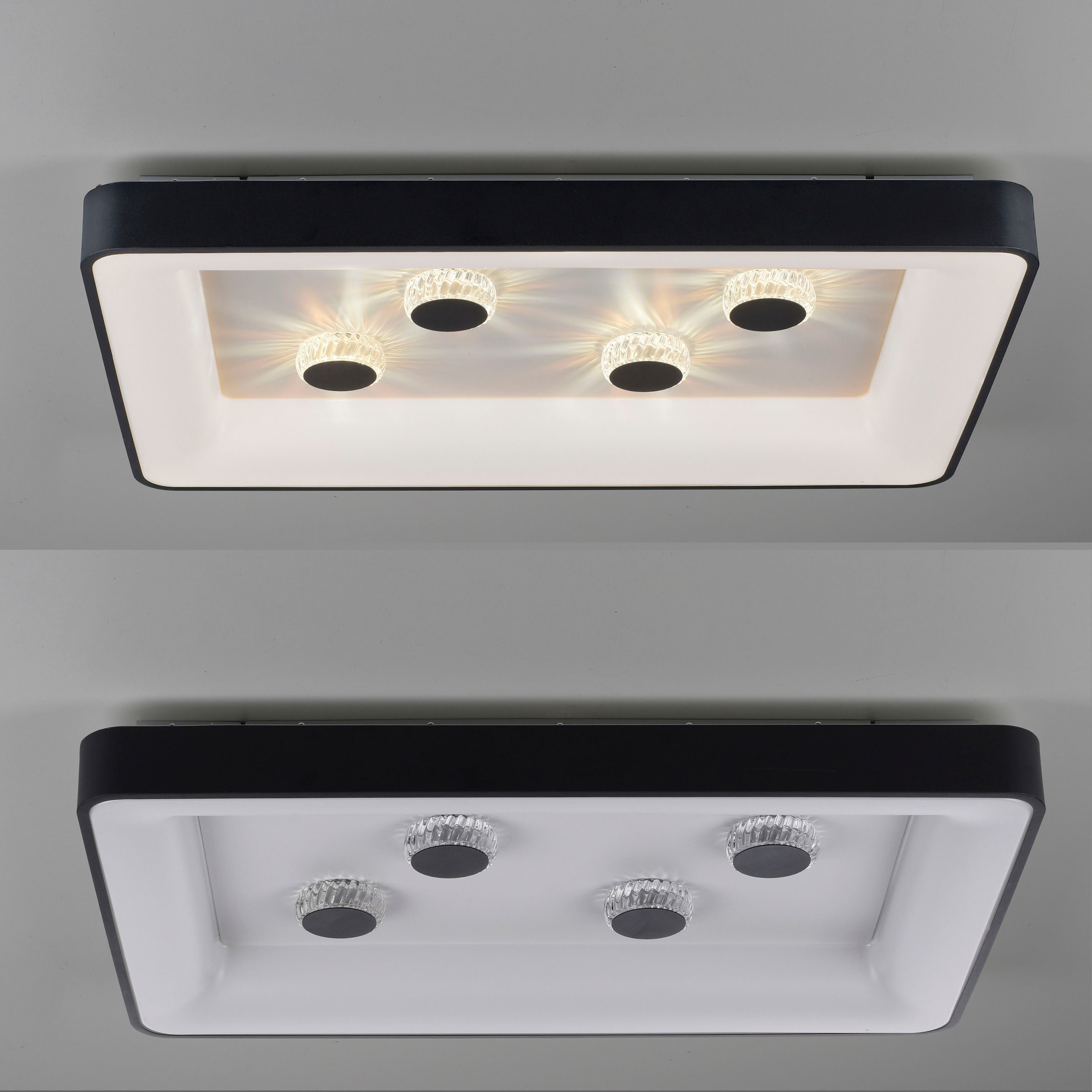 JUST LIGHT Deckenleuchte »VERTIGO«, 1 flammig, Leuchtmittel LED-Board | LED fest integriert