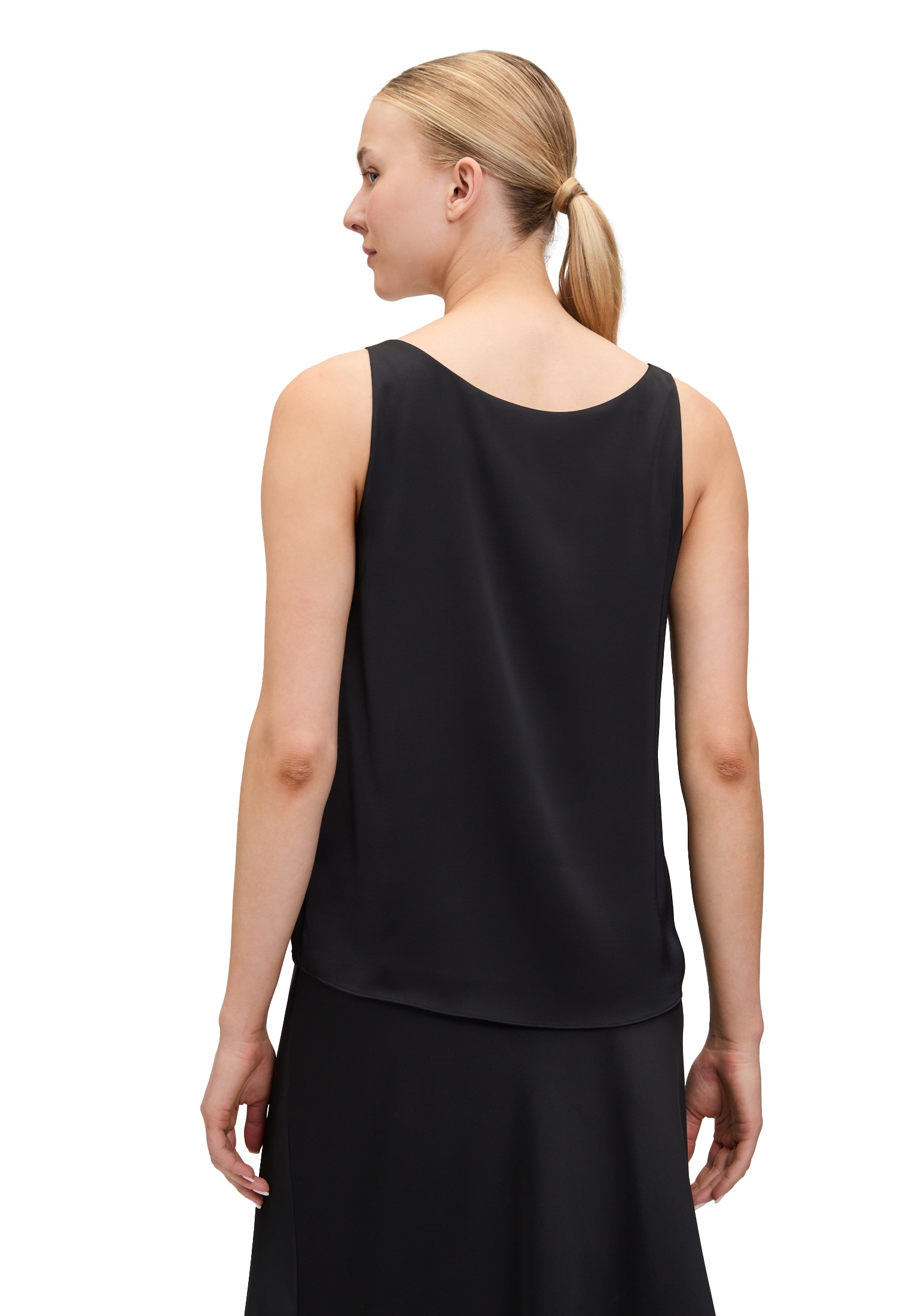 Vera Mont Satinbluse »Vera Mont Satin-Bluse mit V-Ausschnitt«