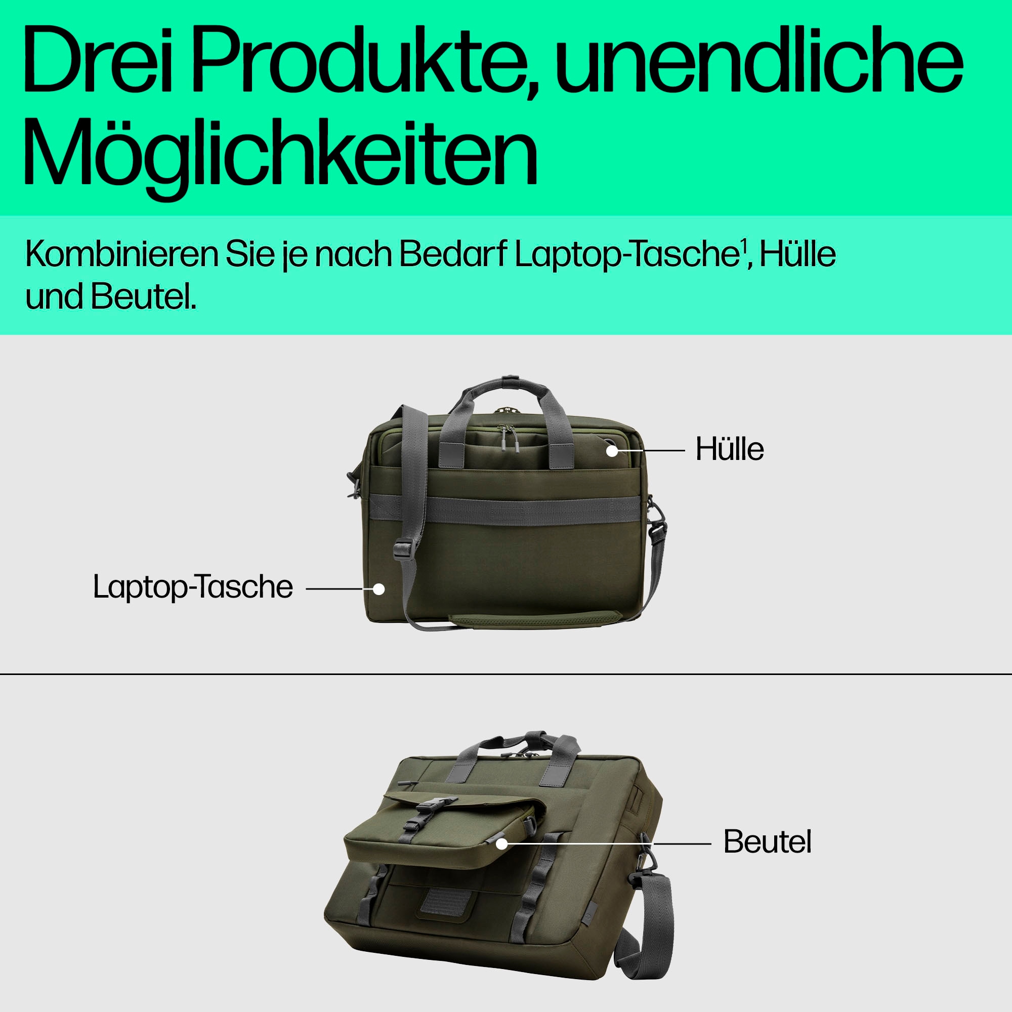 HP Laptoptasche »15.6-inch Modular Laptop Bag«