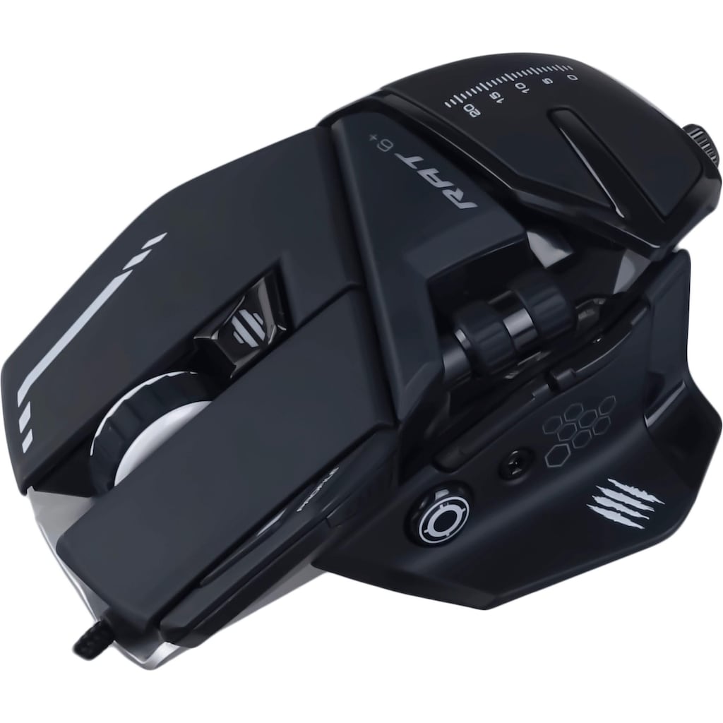 Mad Catz Gaming-Maus »R.A.T. 6+«, kabelgebunden