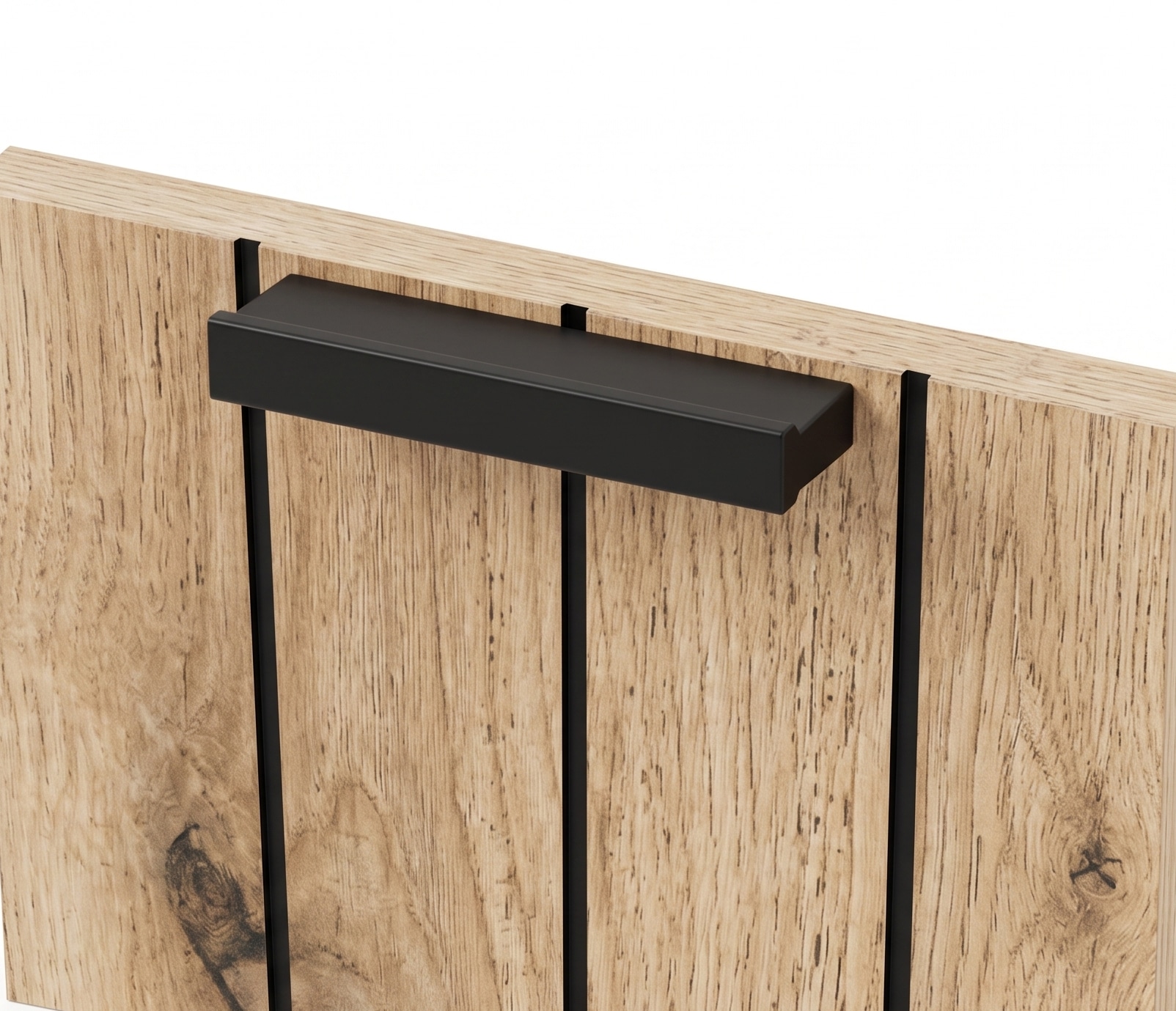 OTTO home Waschbeckenunterschrank »Amrum« Breite 80 cm dekorative Lamellenoptik