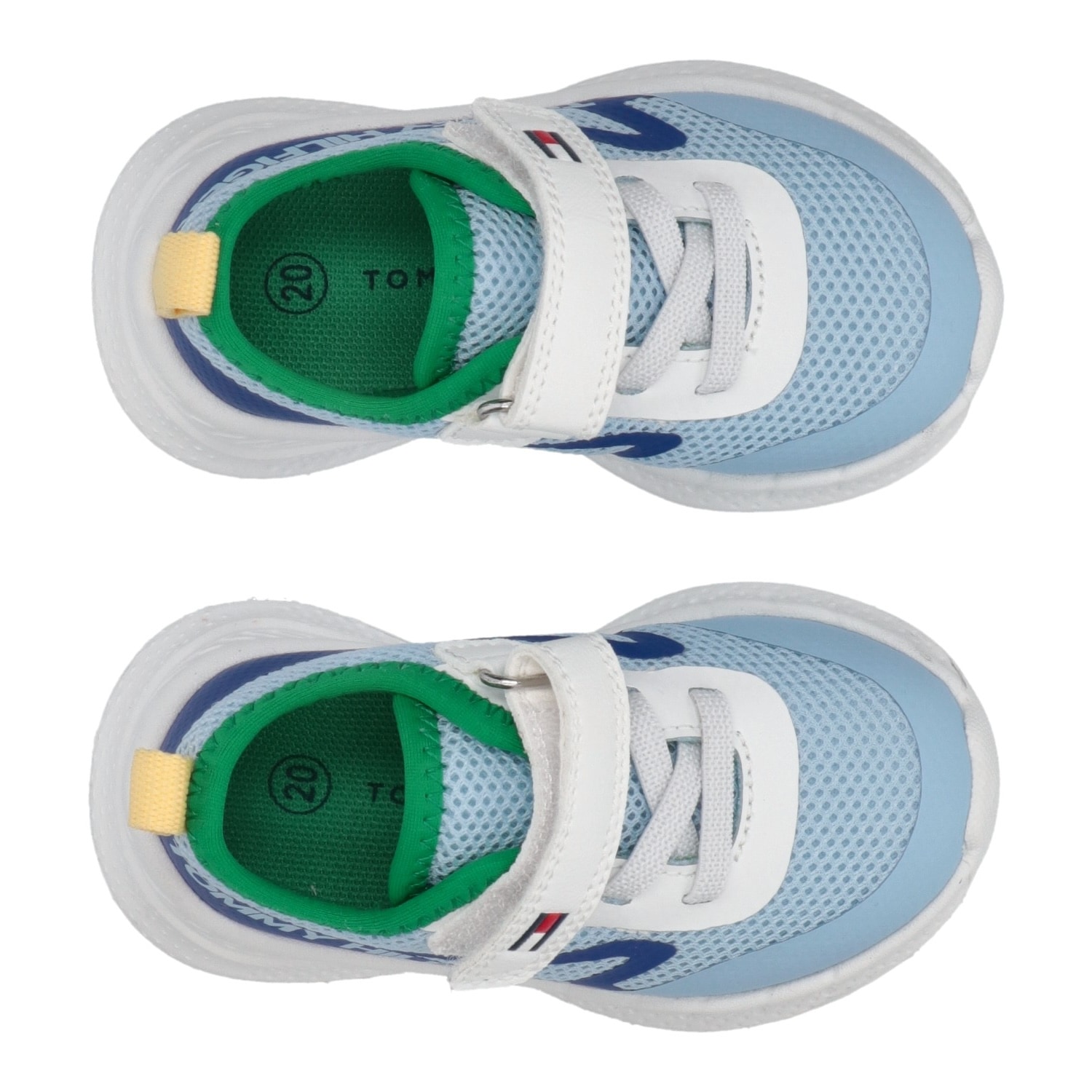 Tommy Hilfiger Sneaker, Slip-On Sneaker, Klettschuh mit großem Logoschriftzug