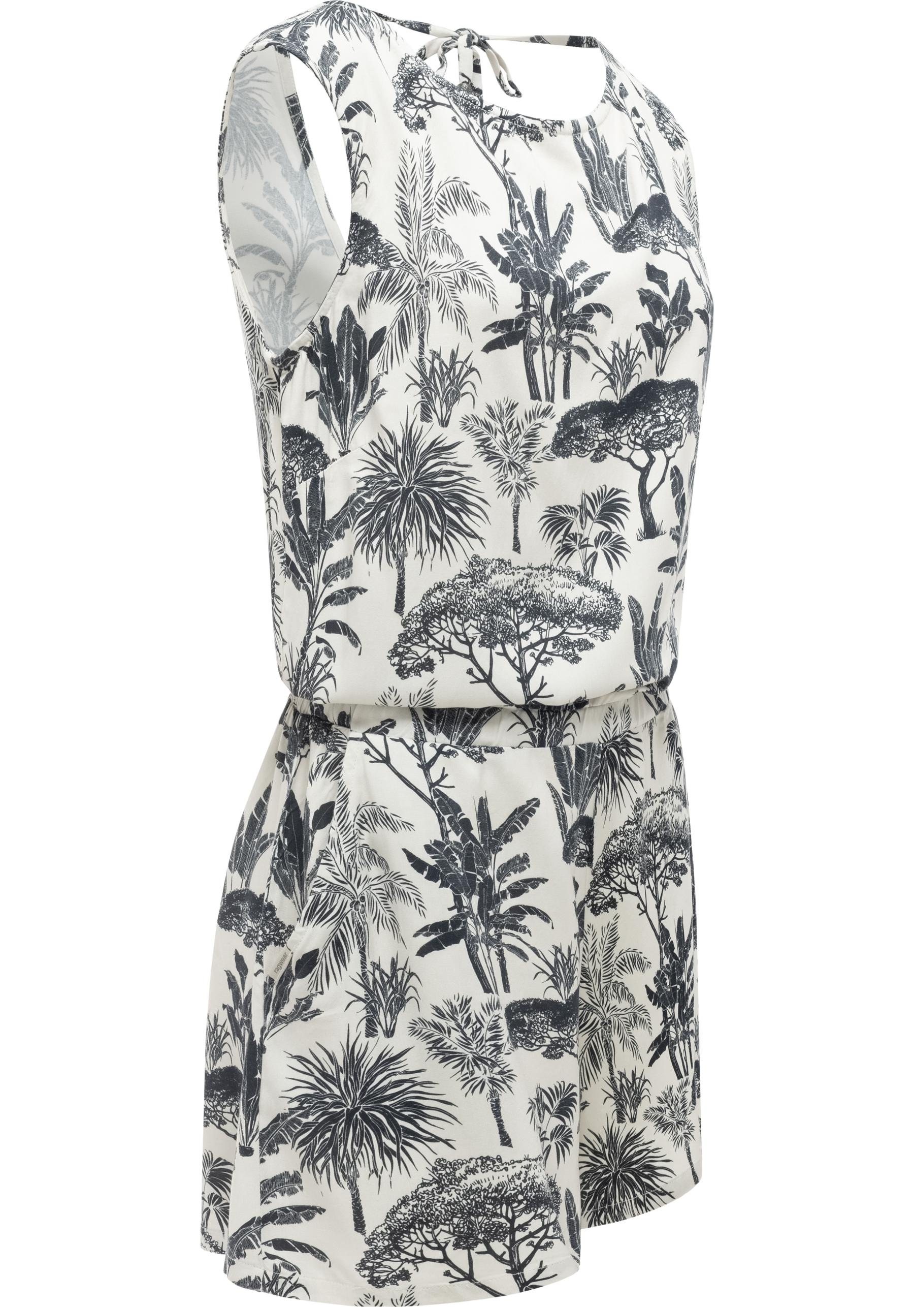 Ragwear Jumpsuit "Zella" schicker, kurzer Damen Overall mit floralem Print günstig online kaufen