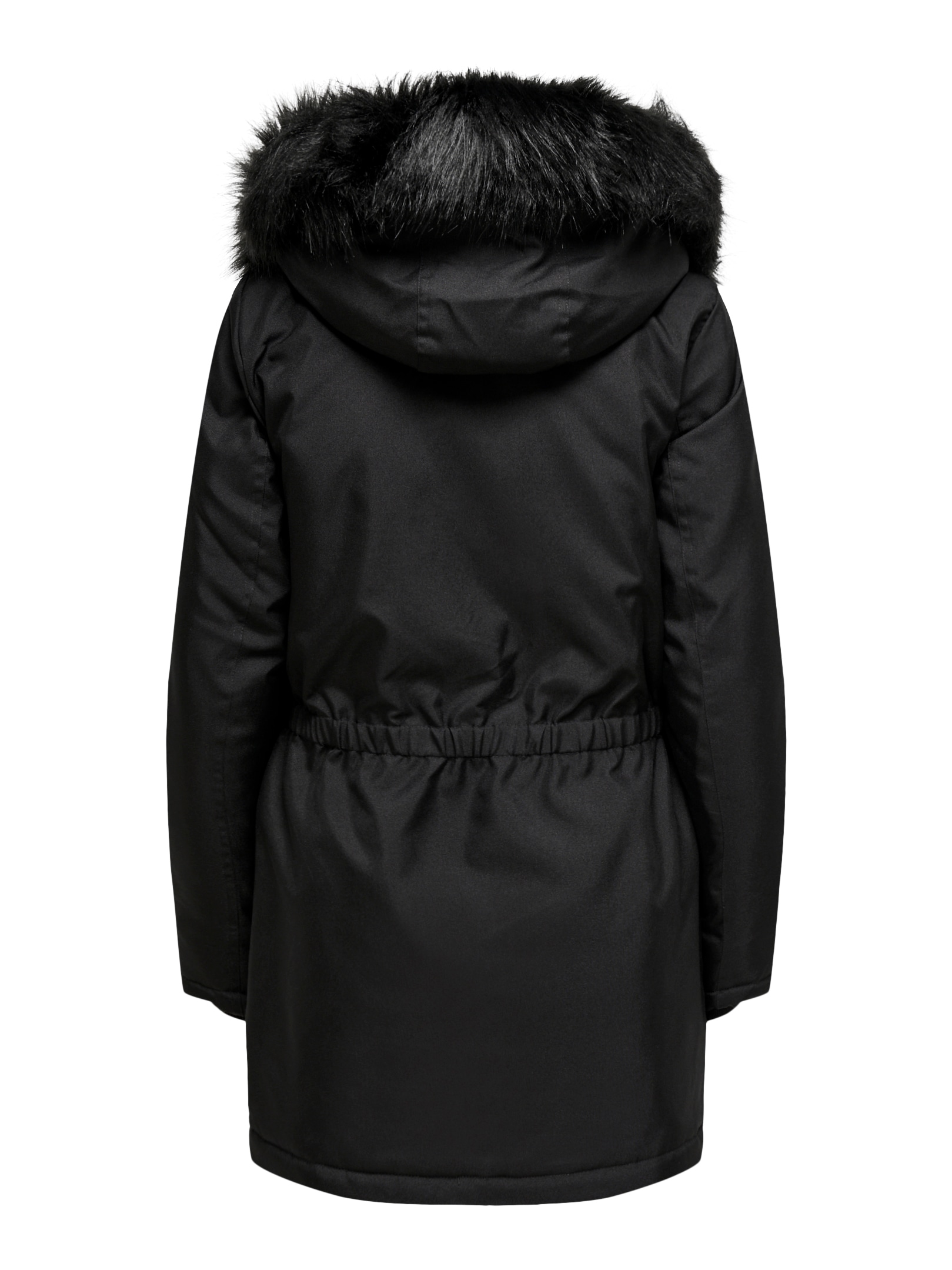 ONLY Parka »ONLIRIS FUR WINTER PARKA LIFE CC OTW«, mit Kapuze, mit verdeckter Knopfleiste