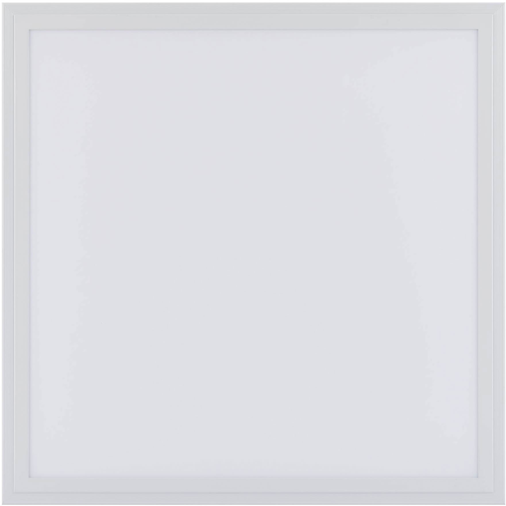 EGLO Deckenleuchte »Salobrena 1 Einbaulampe, Deckenlampe, Aluminium und Kunststoff, Lampe« LED-Modul 1 Stk. Neutralweiß LED Panel, Deckenlampe in weiß,  neutralweiß, Küchenlampe, 45 cm