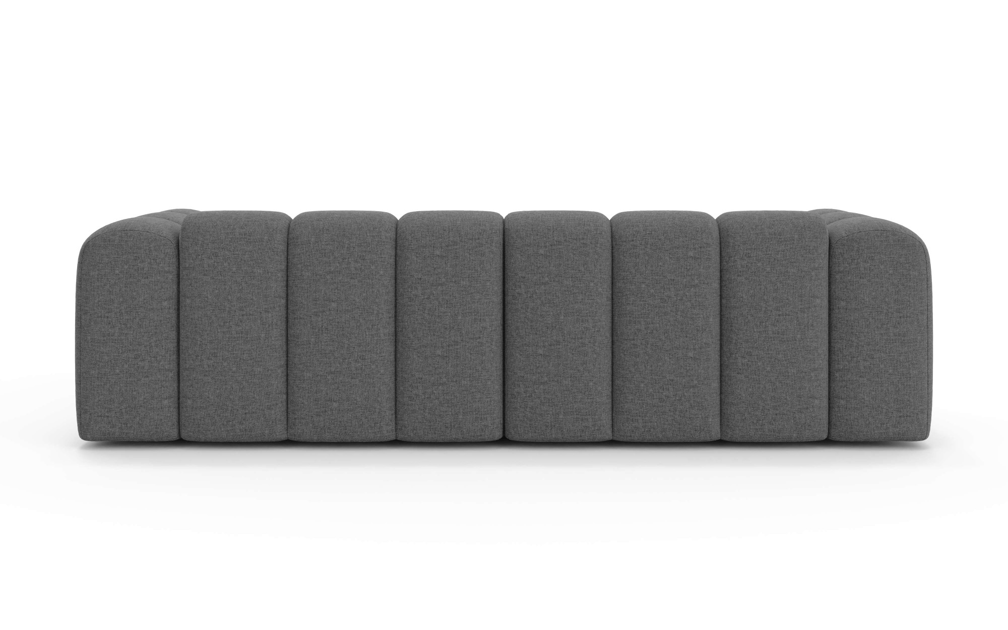 OTTO home Ecksofa »KALLIE Design-Sofa mit Wellenunterfederung, Bubble-Optik, 248/186/72cm«, moderne Steppung, hoher Sitzkomfort und modernes Design