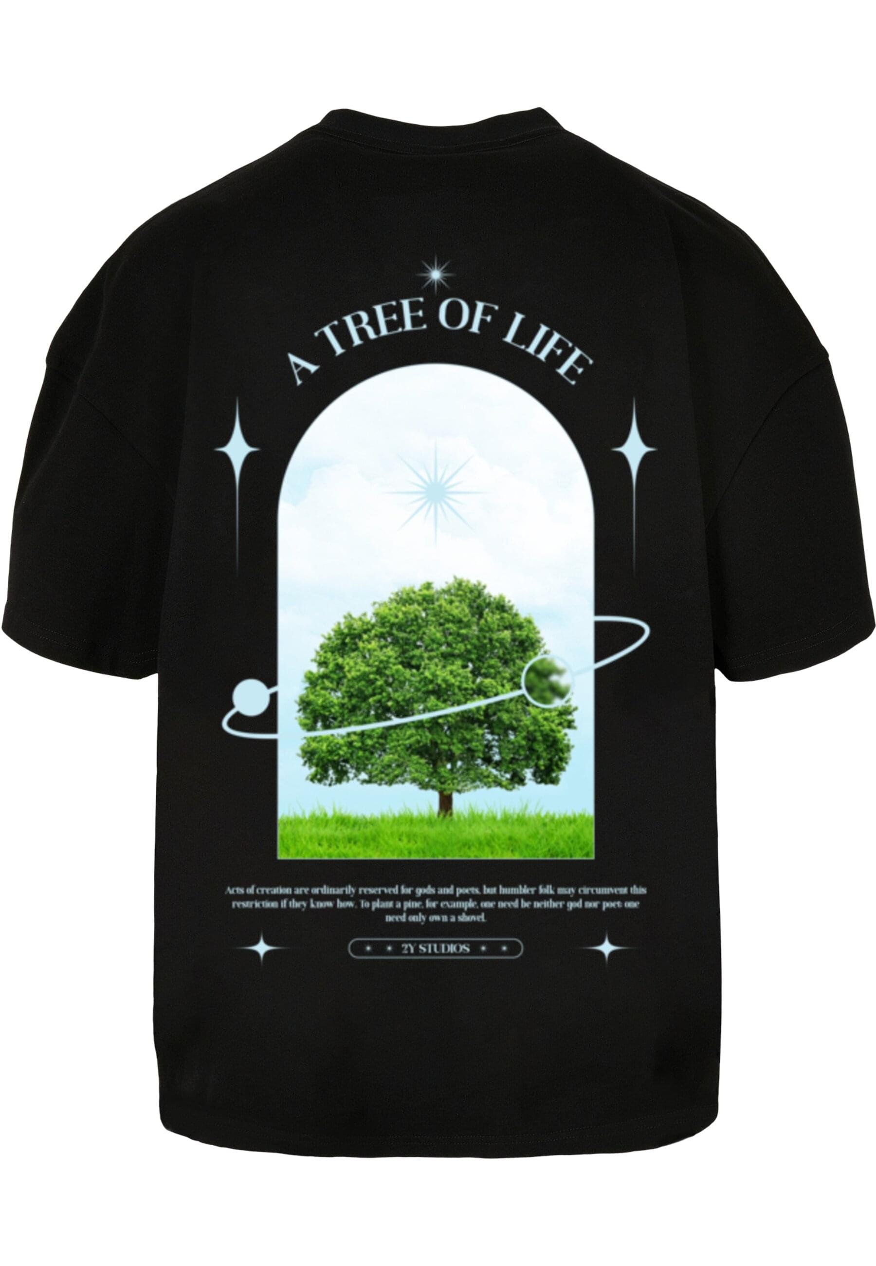 2Y Studios T-Shirt "2Y Studios TREE OF LIFE ULTRA HEAVY TEE" 1 Stk. tlg. günstig online kaufen