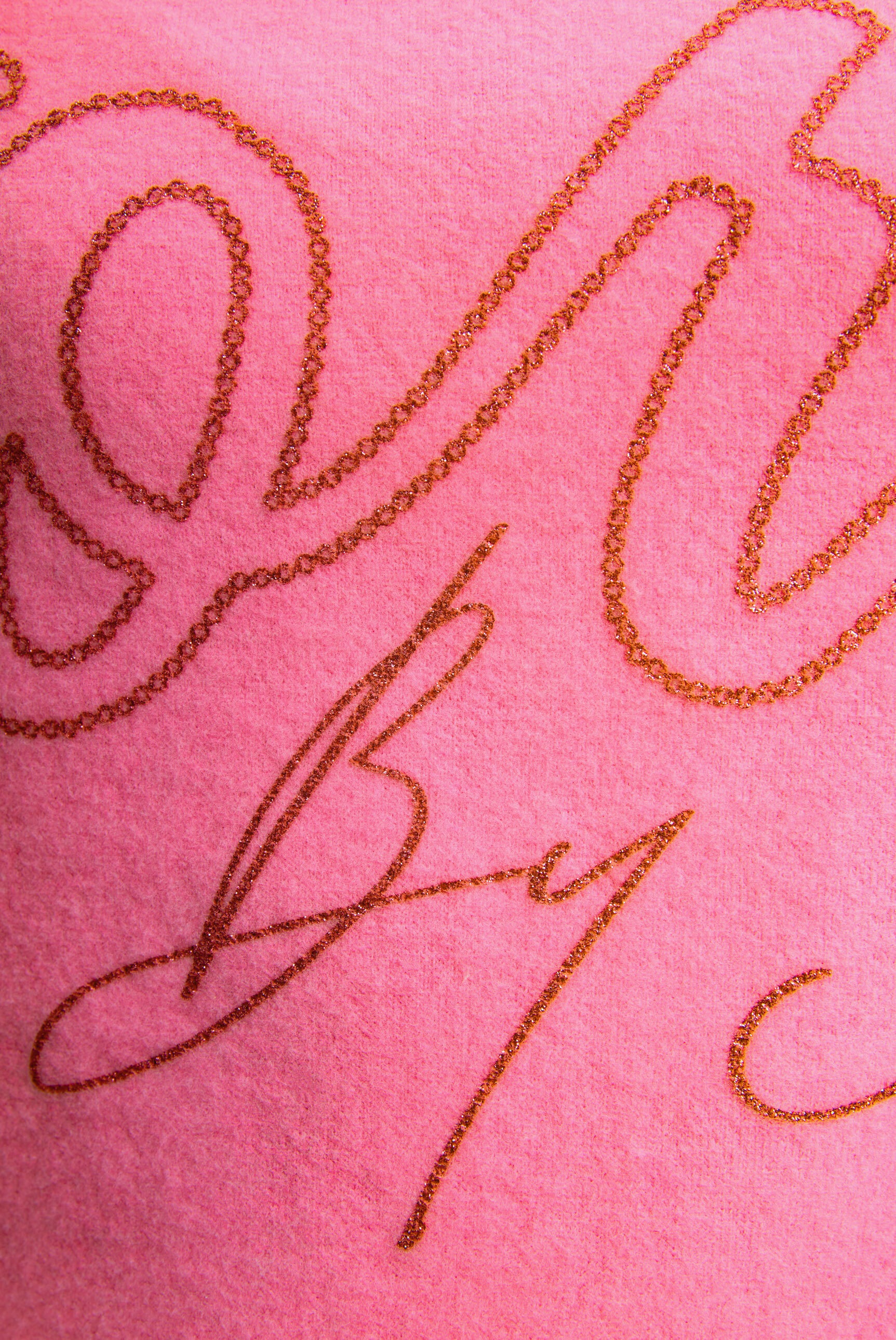 SOCCX Rundhalspullover aus Flauschstrick