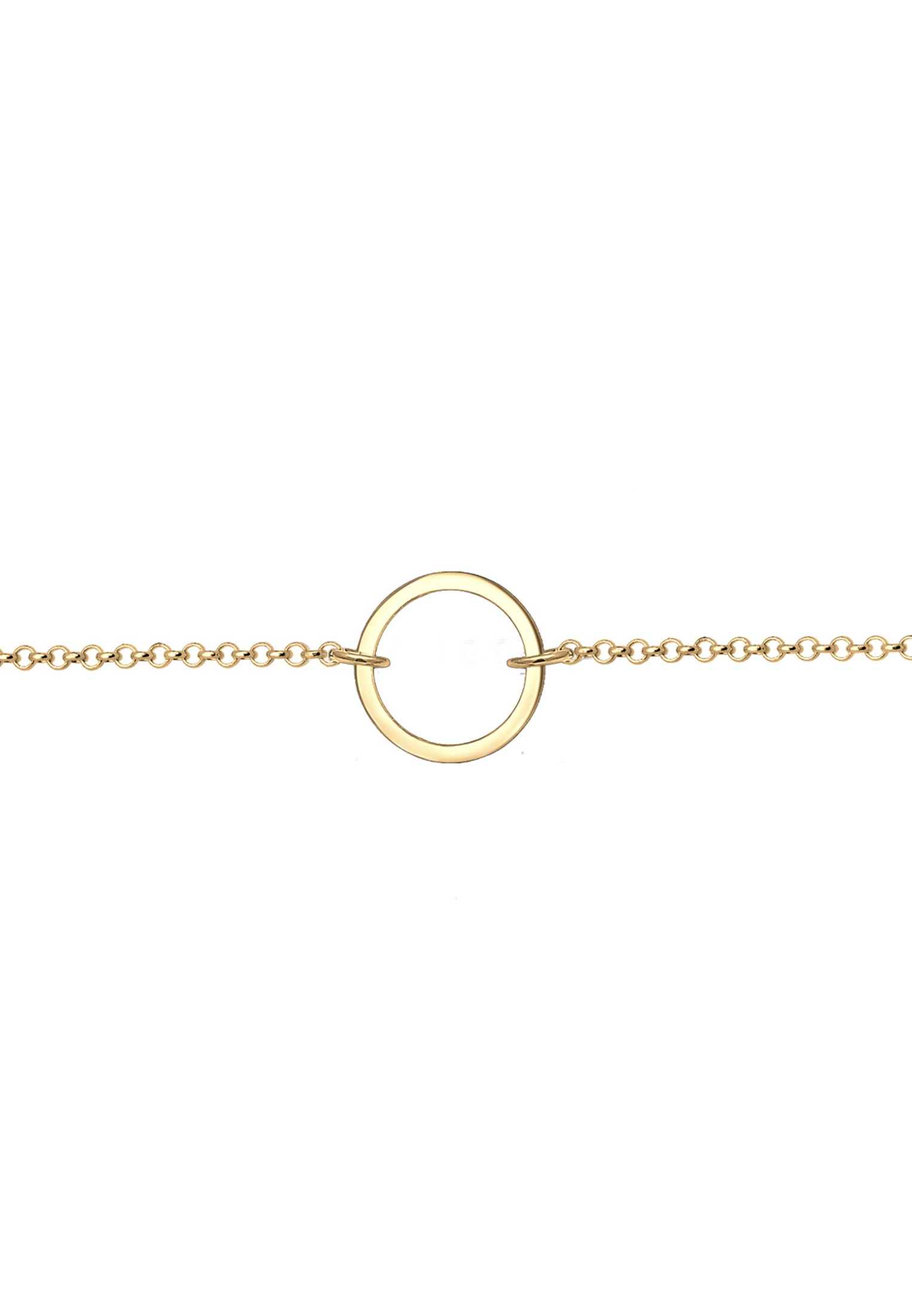 Elli Collier »Choker Anhänger Kreis Rund 925 Silber«