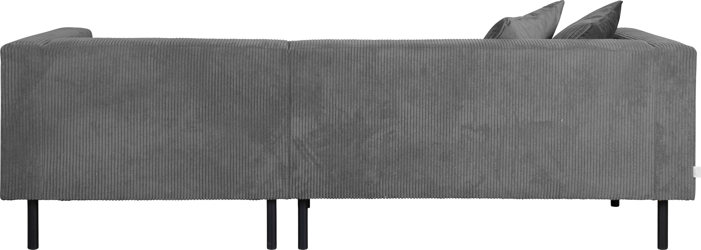 Guido Maria Kretschmer Home&Living Kampinė sofa »Lillibeth L-Form Designsofa Maße B/T/H: 240/173/83 cm« Pagalvėlė sėdėjimui kaip pagalvėlė pagalvėlė in Samtoptik arba audinys