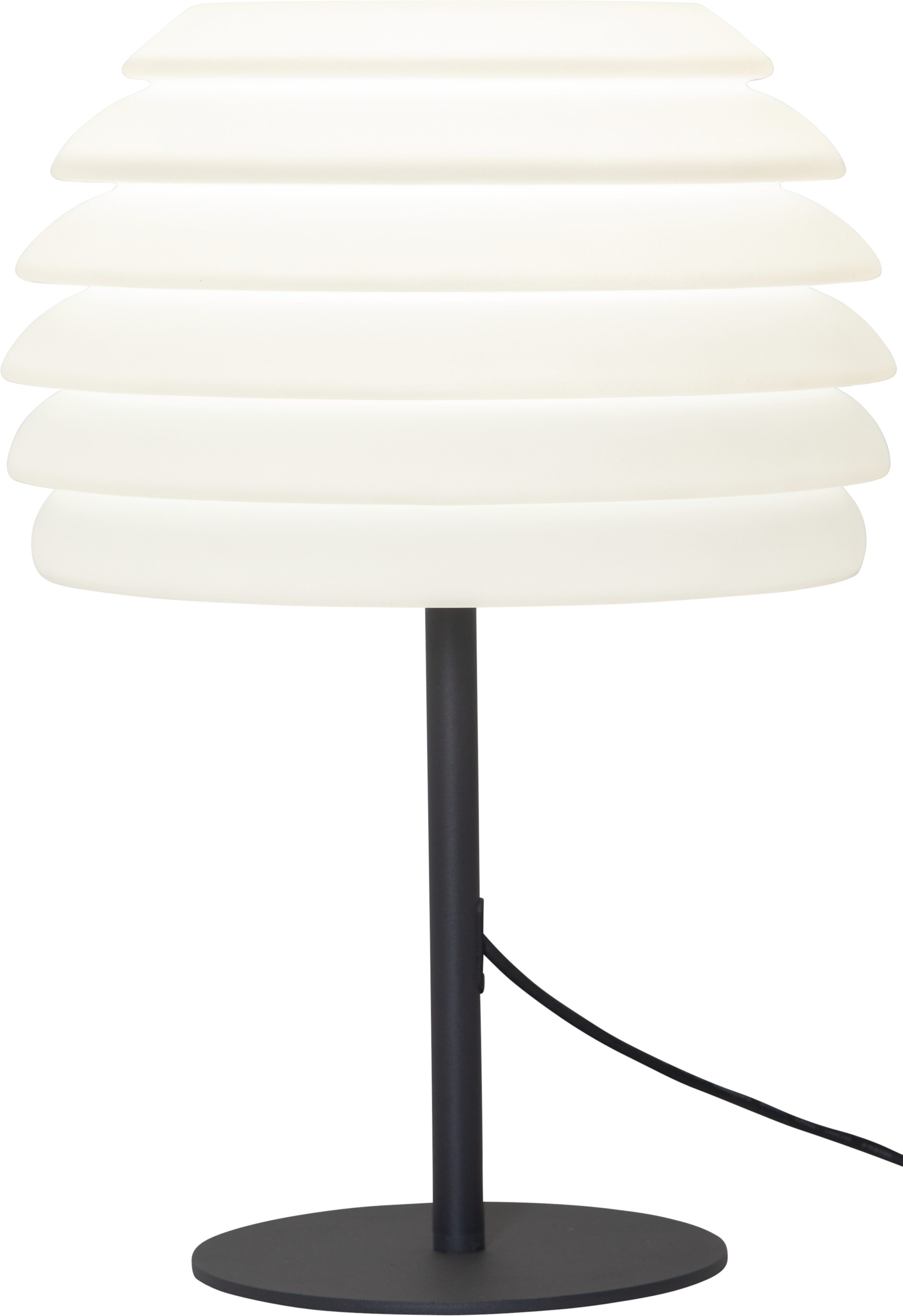 Parforce Traditional Hunting Außen-Stehlampe "Tischlampe Rhodos" E27 1 Stk. E27-Fassung für frei wählbares Leuchtmittel, max 40W, 3m Kabel, IP65