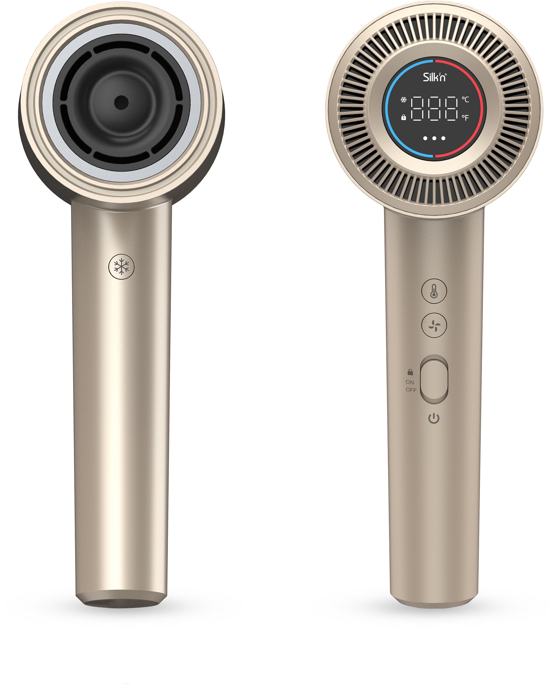 Silk'n Ionic-Haartrockner »SilkyAir Pro Modell 2024«, 1600 W, 3 Aufsätze
