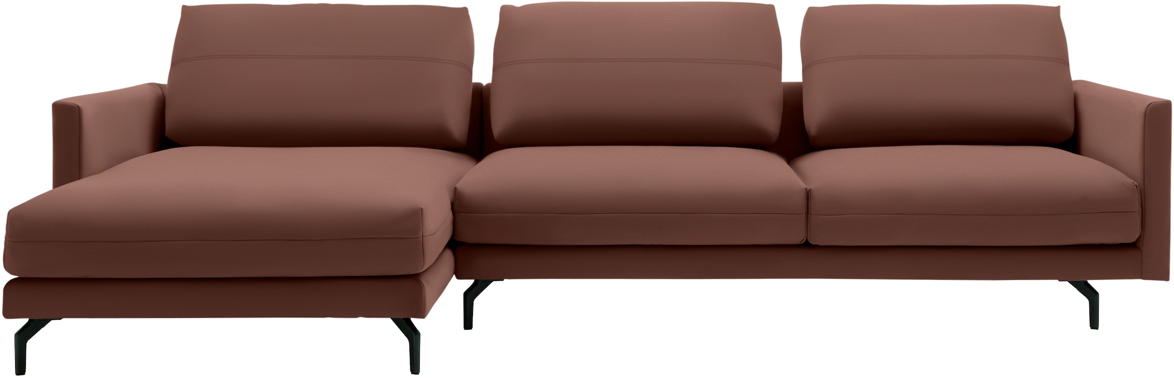 Creation BY ROLF BENZ Ecksofa "CR.414, Designecksofa, Polsterecke, Breite 300cm, L-Form" wahlweise aus feinstem Rindsleder oder hochwertigem Chenille
