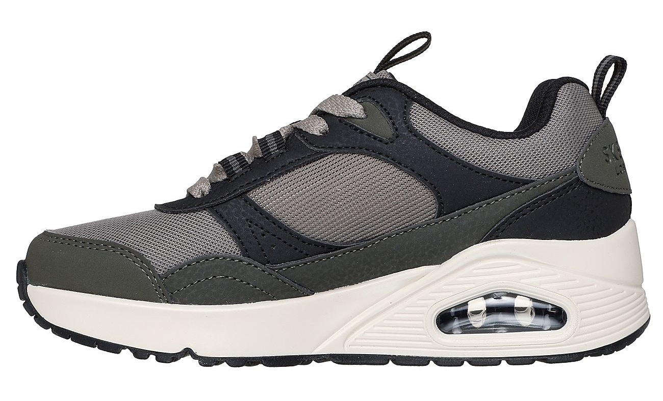 Skechers Sneaker »UNO - RETRO GROOVE«, Freizeitschuh mit Memory Foam, Größenschablone zum Download