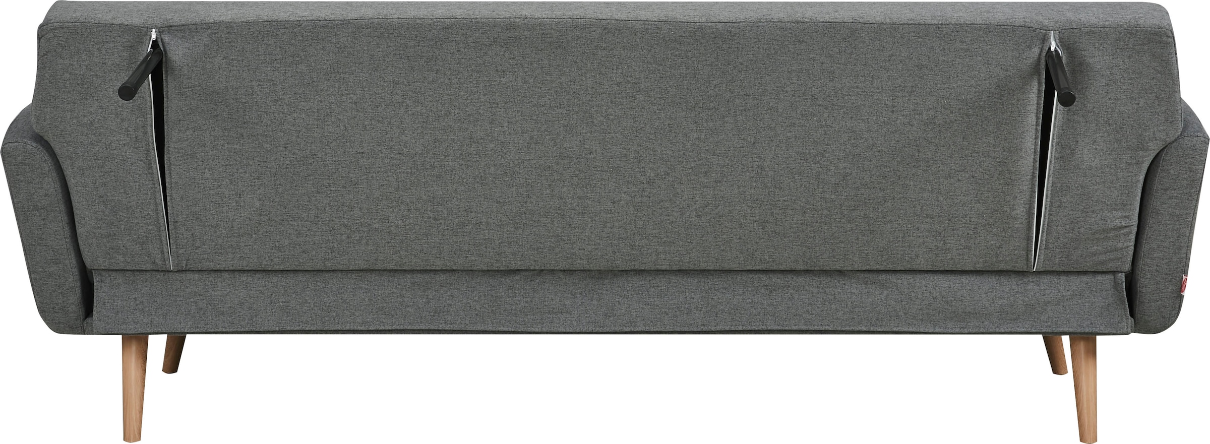 SalesFever Schlafsofa, Knopfheftung an der Rückenfläche
