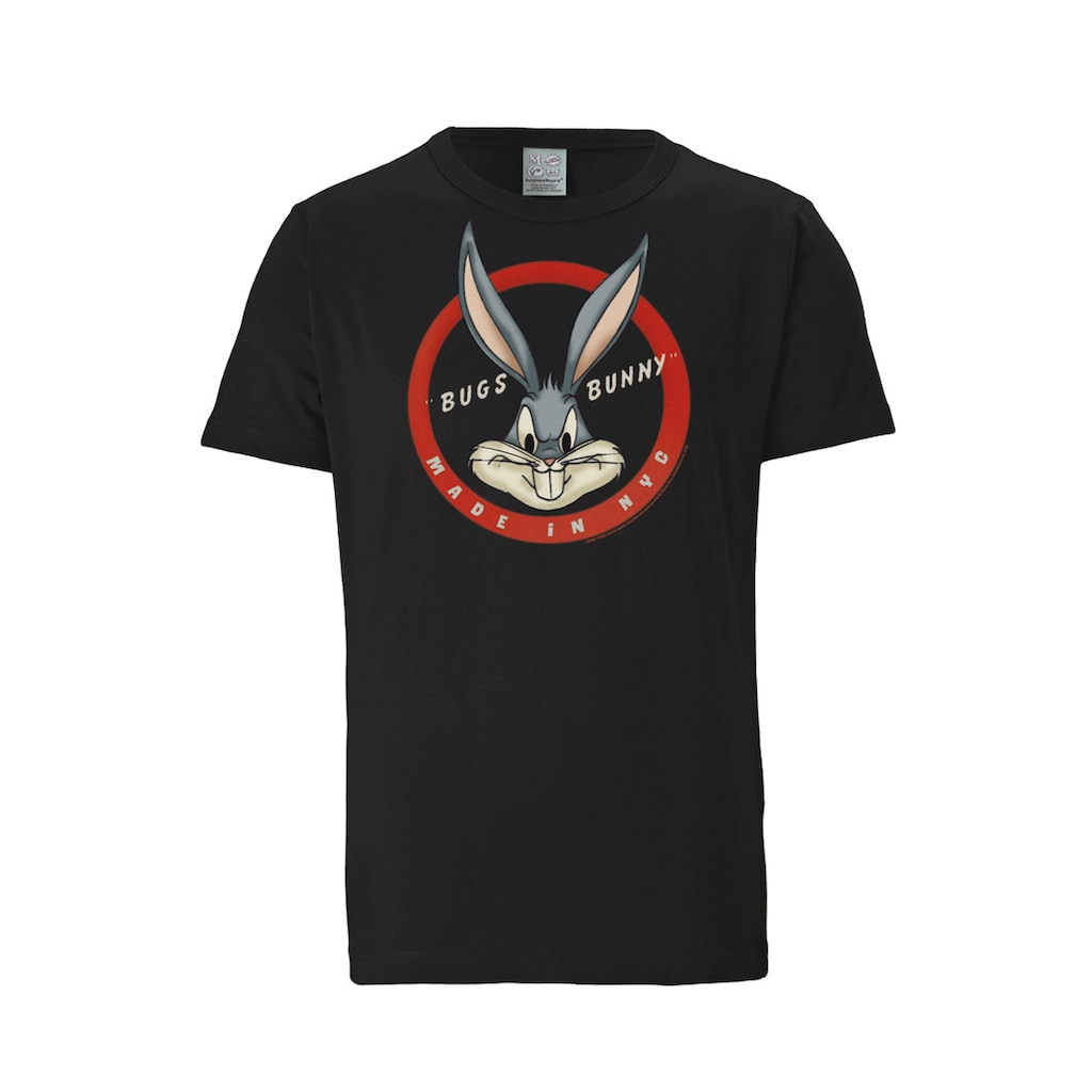 LOGOSHIRT T-Shirt »Bugs Bunny Made In NYC«